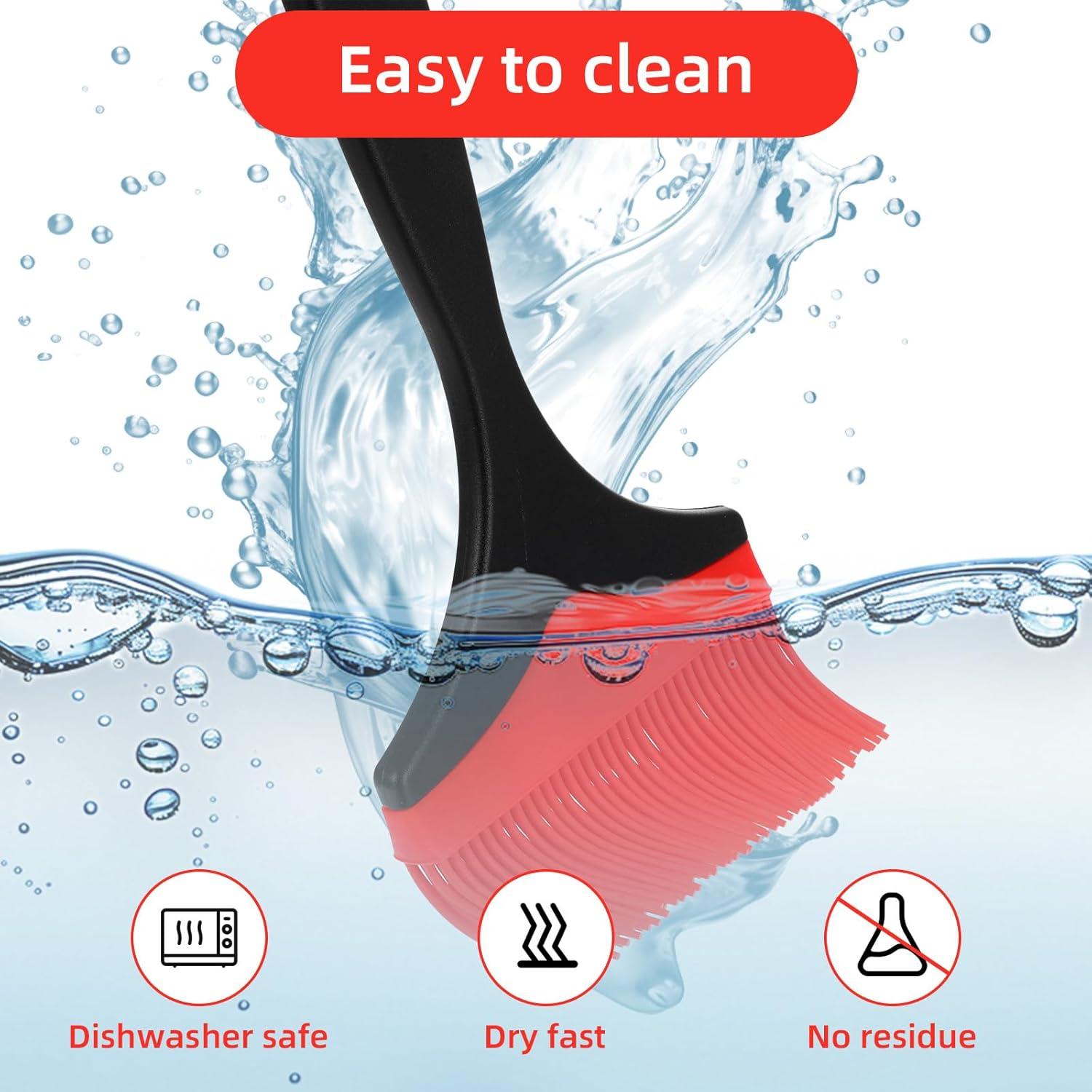 Brocha de Silicona Grande MBAIYO 10cm Ancha para Cocinar