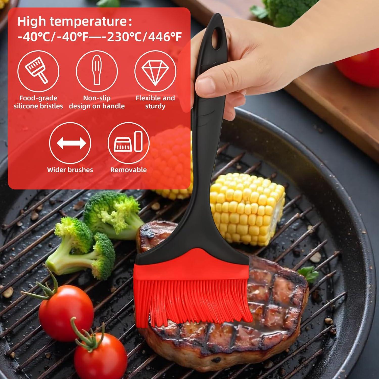 Brocha de Silicona Grande MBAIYO 10cm Ancha para Cocinar