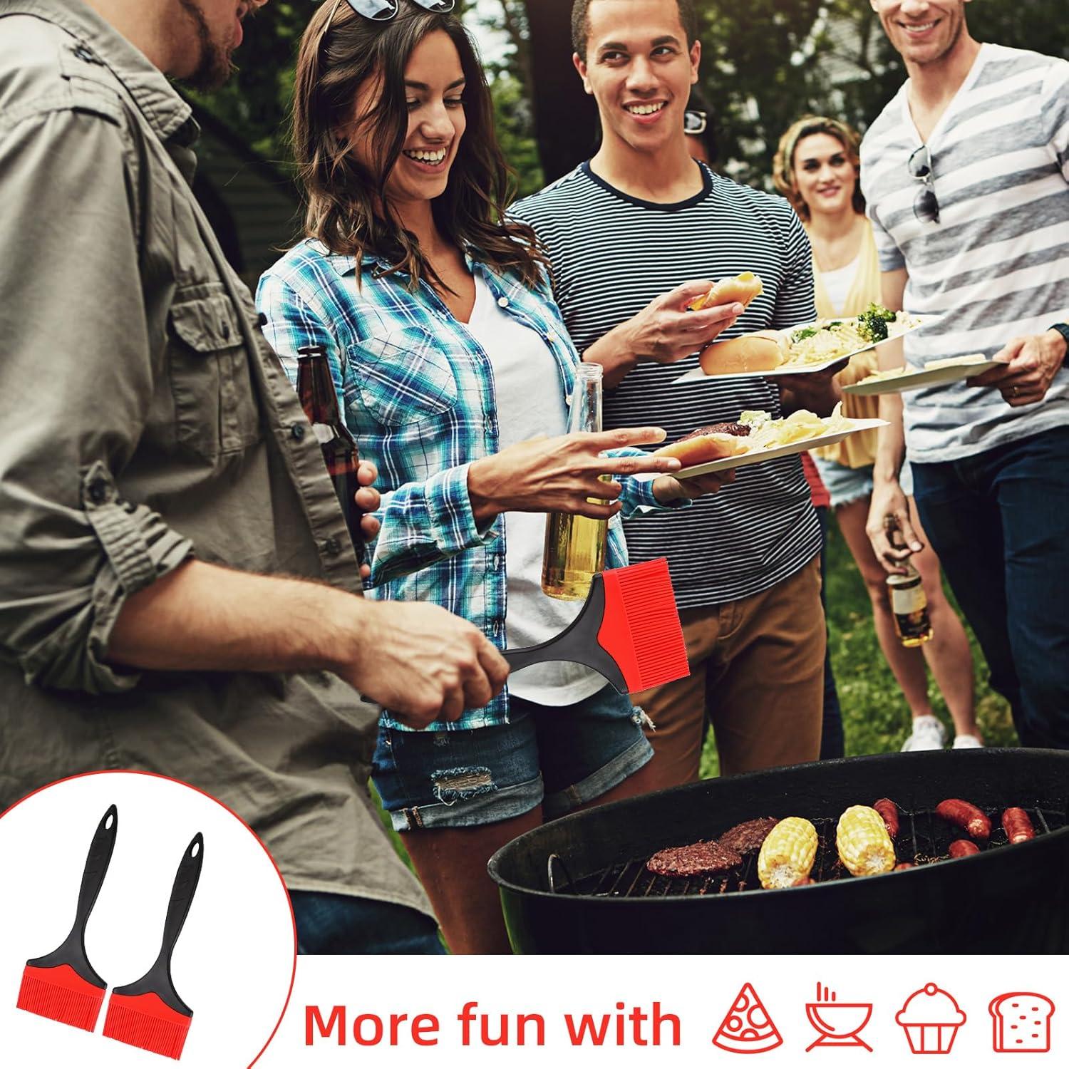 Brocha de Silicona Grande MBAIYO 10cm Ancha para Cocinar