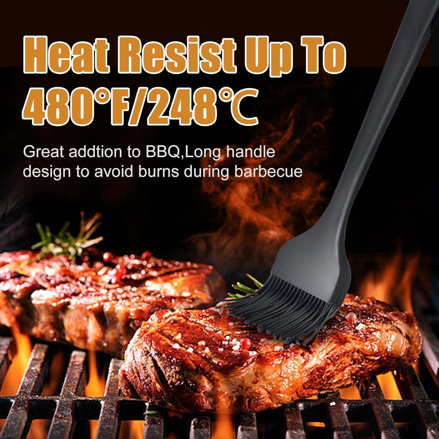 Brocha de Silicona para Basting KitsKap 2 Pcs 25.4 cm y 20.3 cm