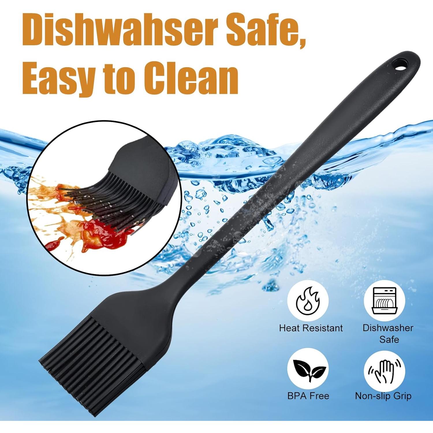 Brocha de Silicona para Basting KitsKap 2 Pcs 25.4 cm y 20.3 cm