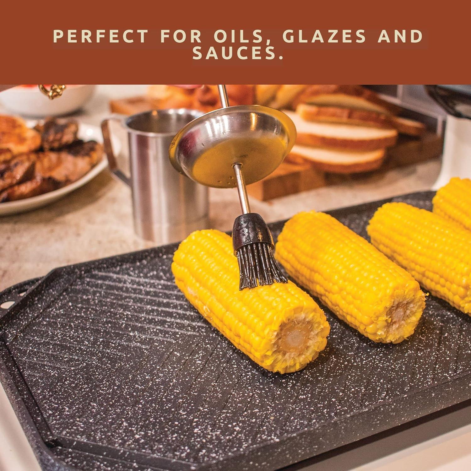 Conjunto Olla de Salsa y Brocha Baster Bellemain 16 oz