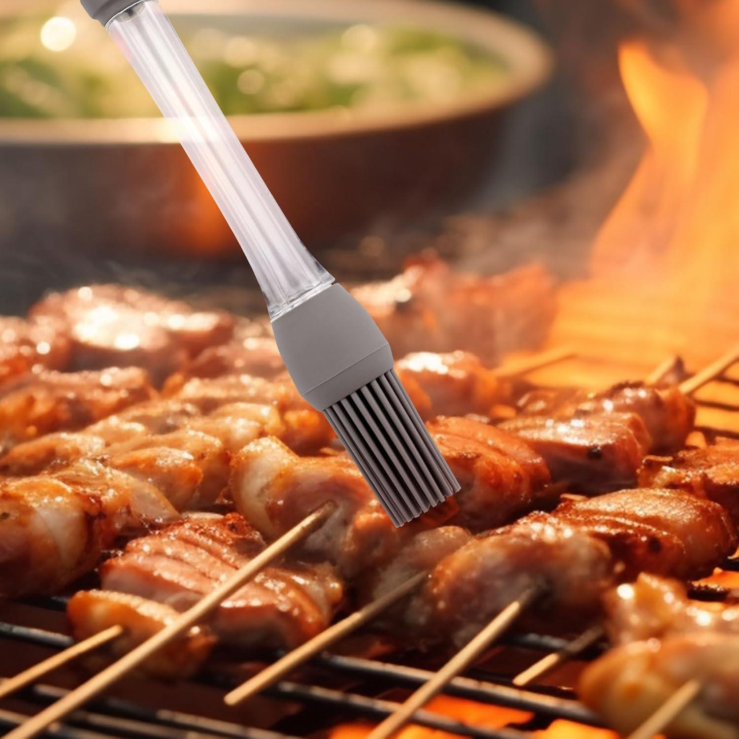 Set de 3 Brochas de Silicona para Aceite BOXOB 23x2.5cm