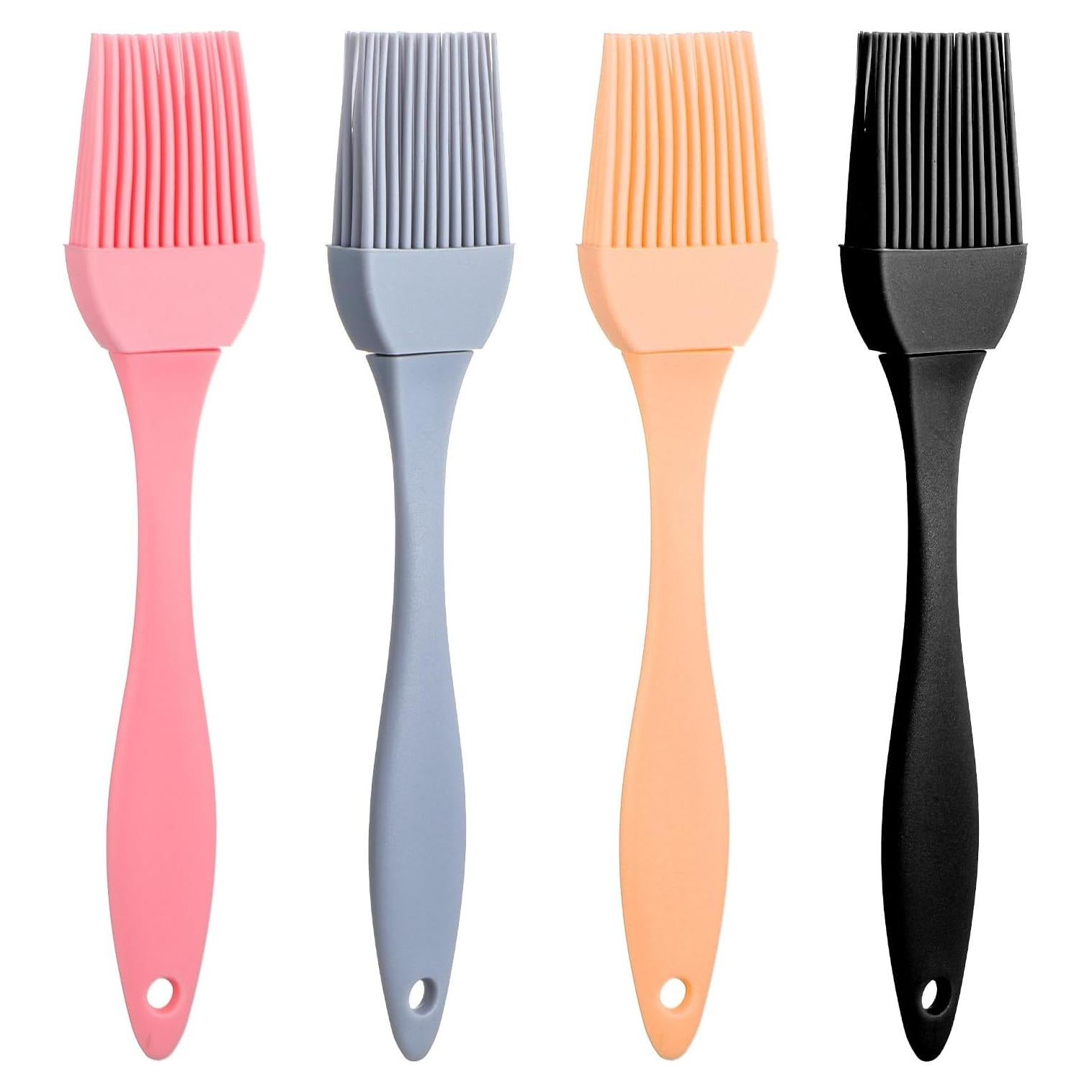 Juego de 4 Brochas de Silicona Ouligay para Cocina y Hornear
