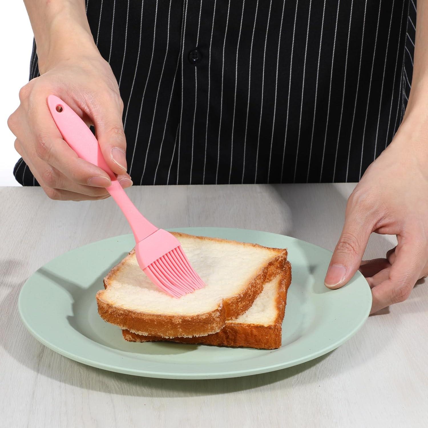 Juego de 4 Brochas de Silicona Ouligay para Cocina y Hornear