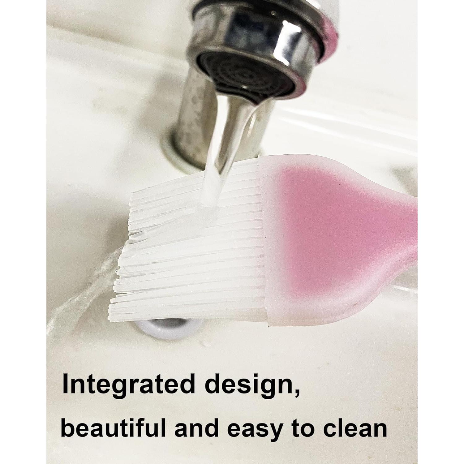 Brochas de Silicona Konilaomu 2PCS 25.4 y 20.3 cm Resistentes al Calor