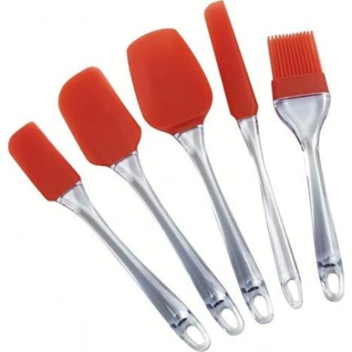 Brocha de Silicona Norpro 2018R Roja Resistente al Calor