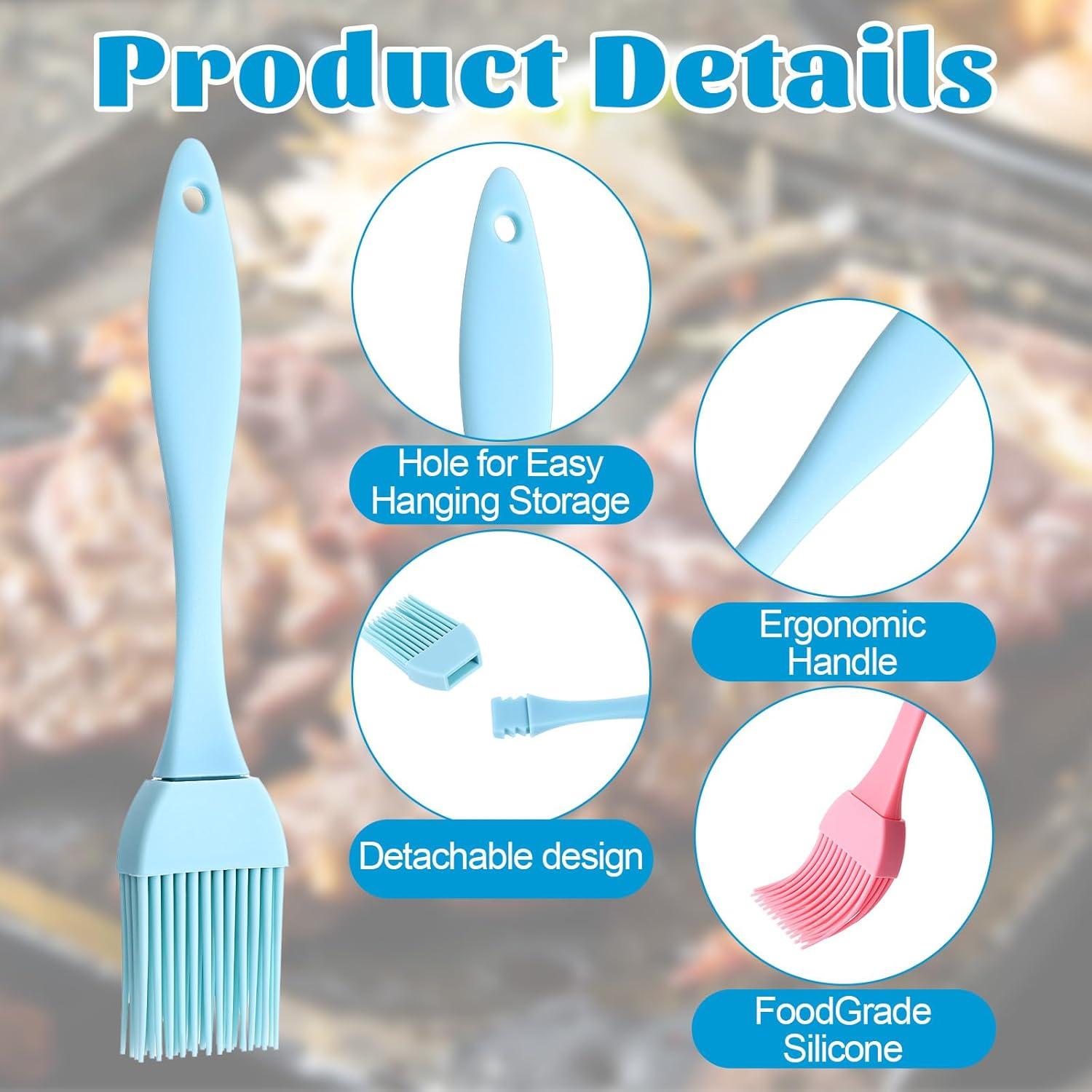 Set de 5 Brochas de Silicona para Cocina Yuanchu - Resistente al Calor