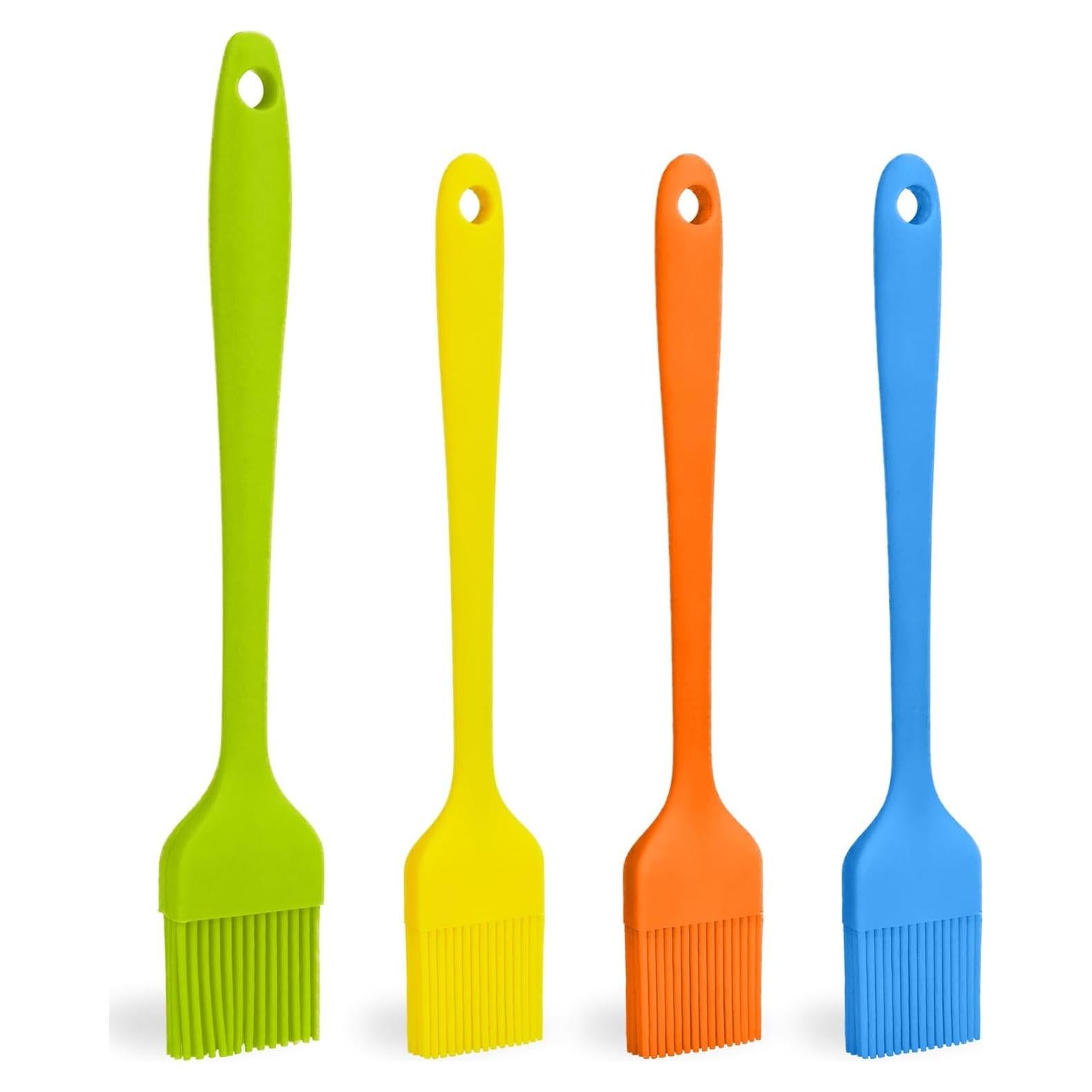 Set de 4 Brochas de Silicona Arora Resistentes al Calor