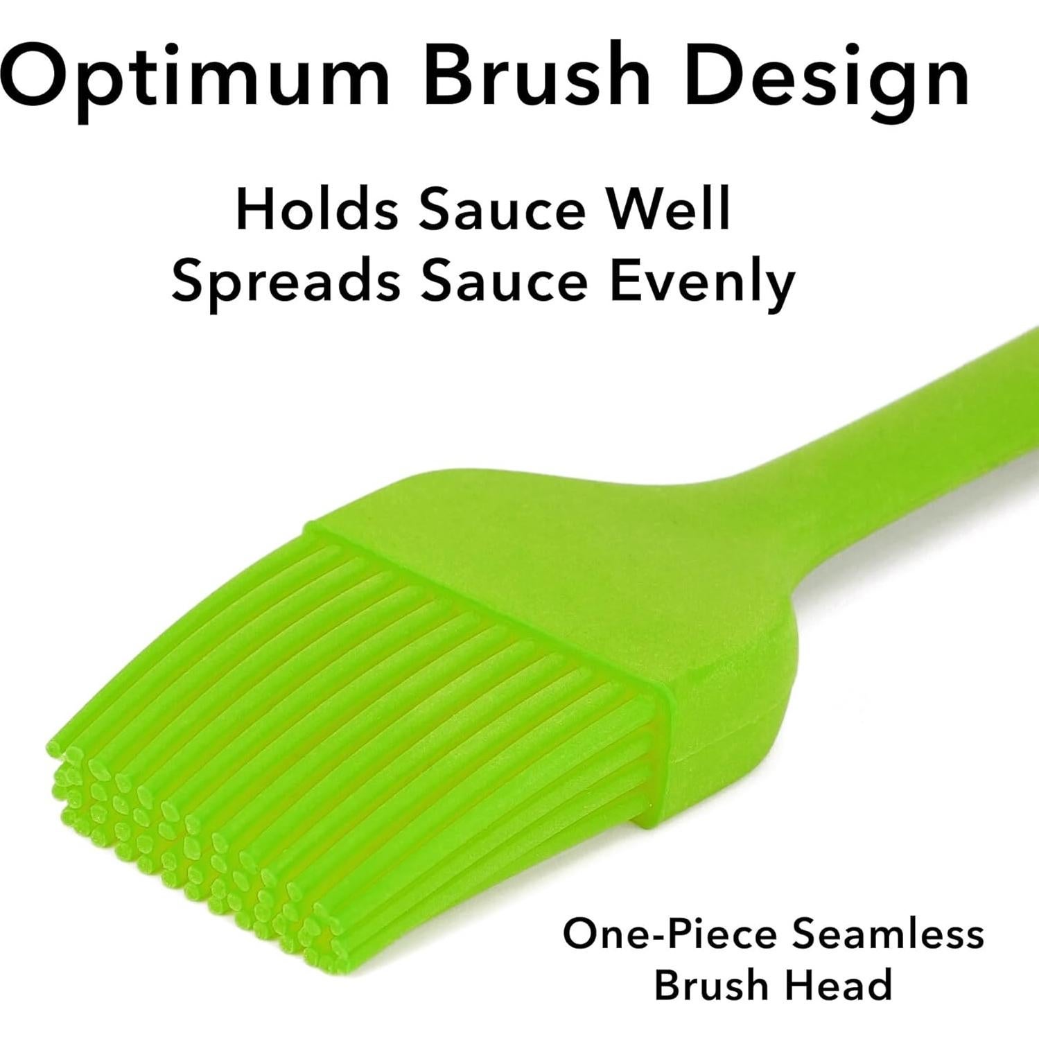 Set de 4 Brochas de Silicona Arora Resistentes al Calor