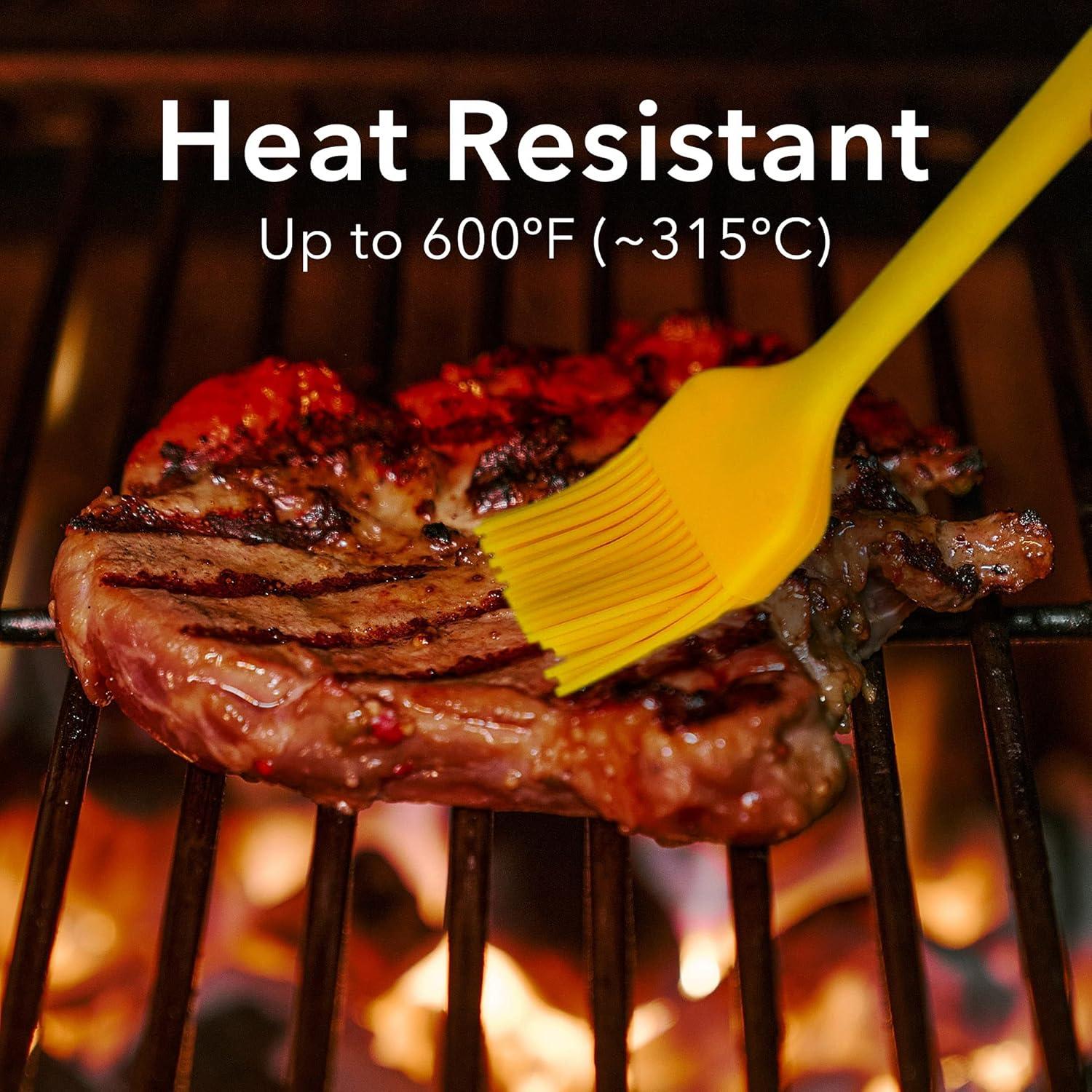 Set de 4 Brochas de Silicona Arora Resistentes al Calor