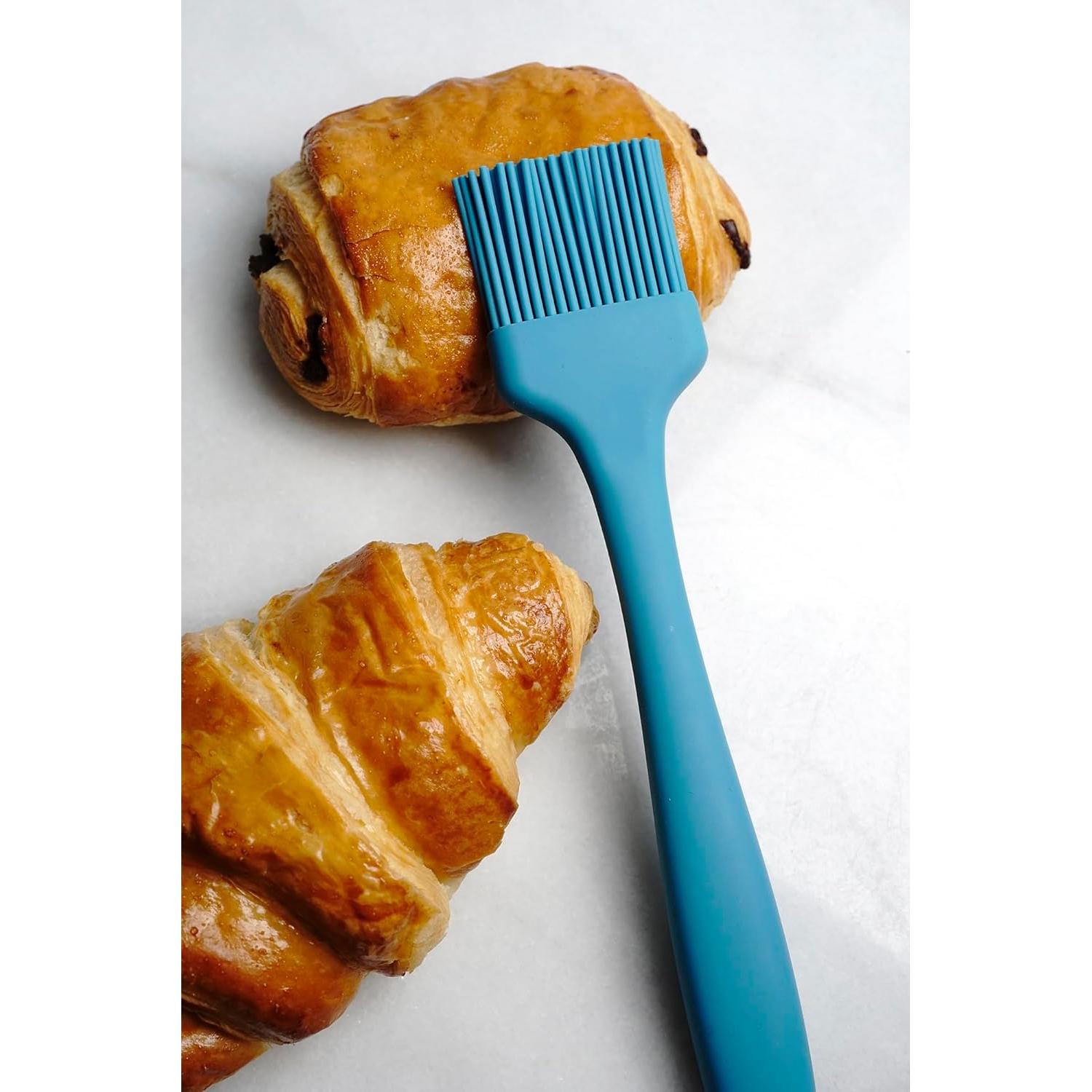 Brocha de Silicona RSVP International Turquesa 22 cm Resistente al Calor