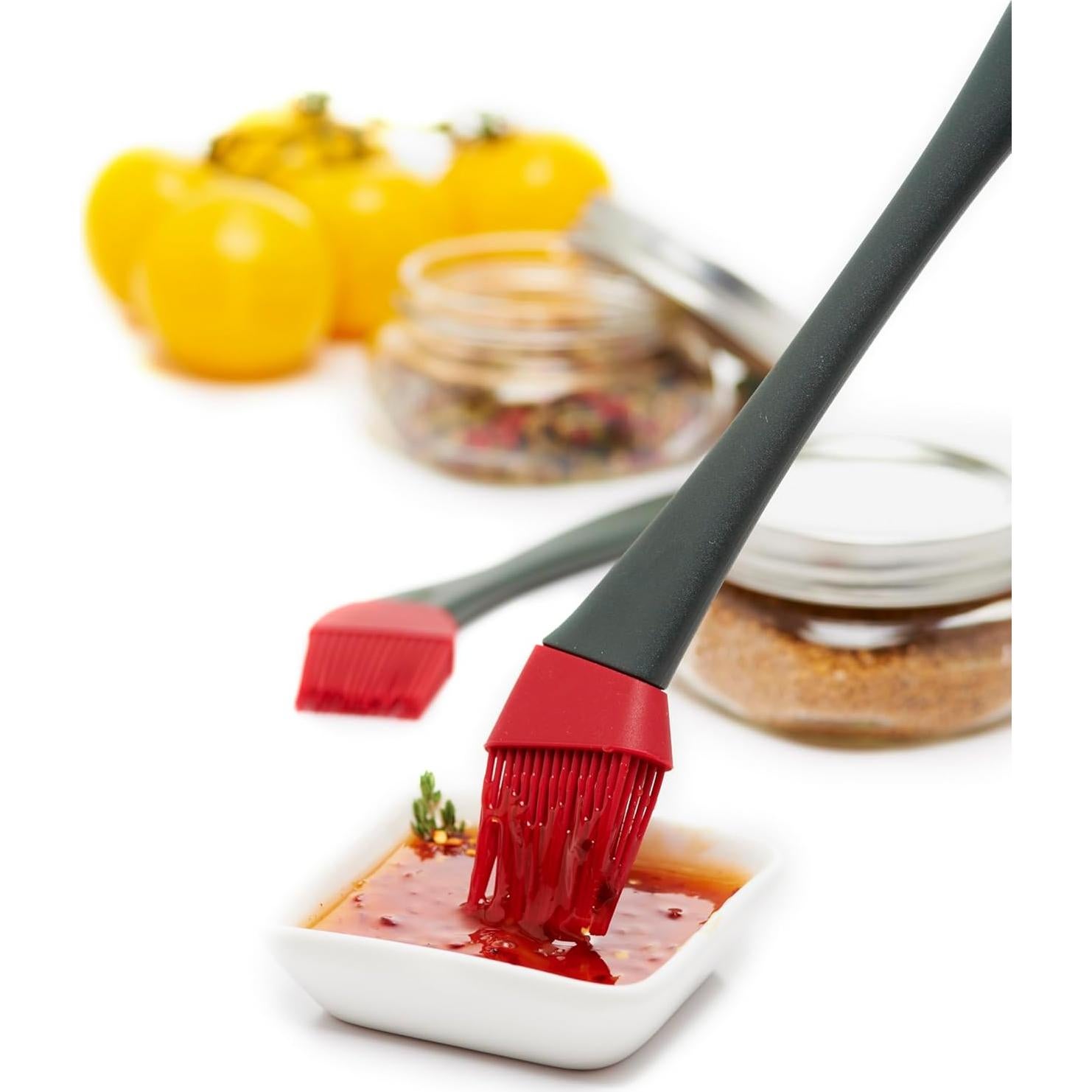 Pinceles de Silicón GrillPro 41090 - 38 cm y 20 cm