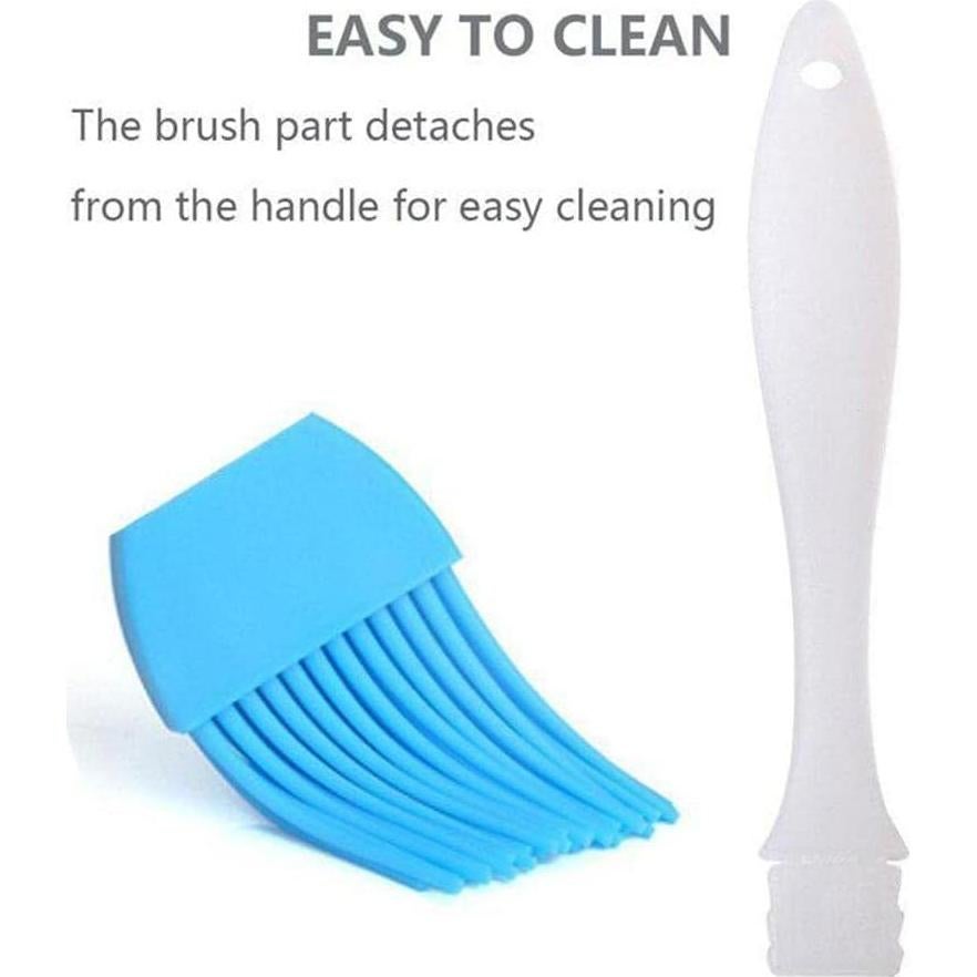 Brocha de Silicona Roja para Basting SquarezhenBo 232°C