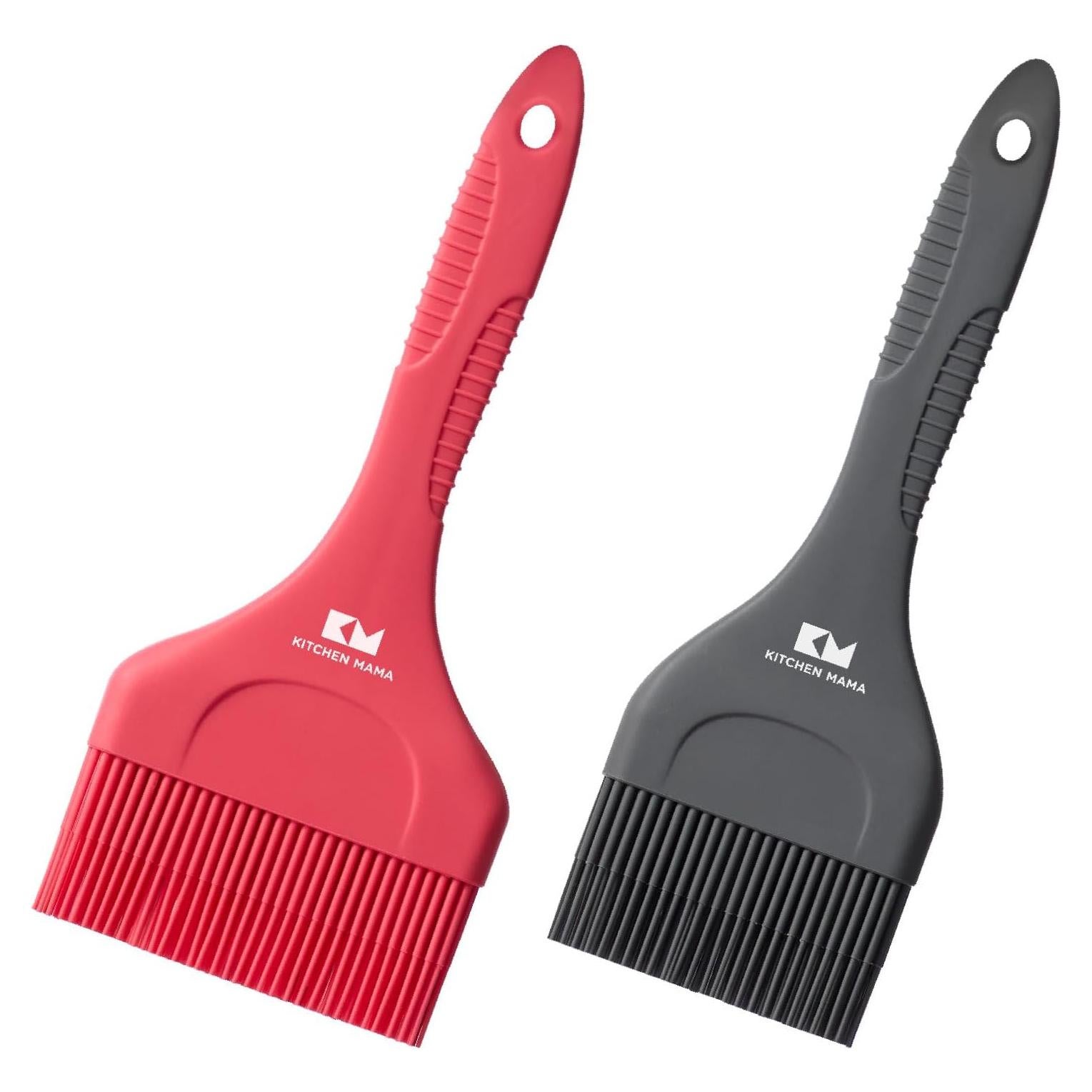 Juego de Brochas de Silicona Kitchen Mama Platinum - 6 Piezas