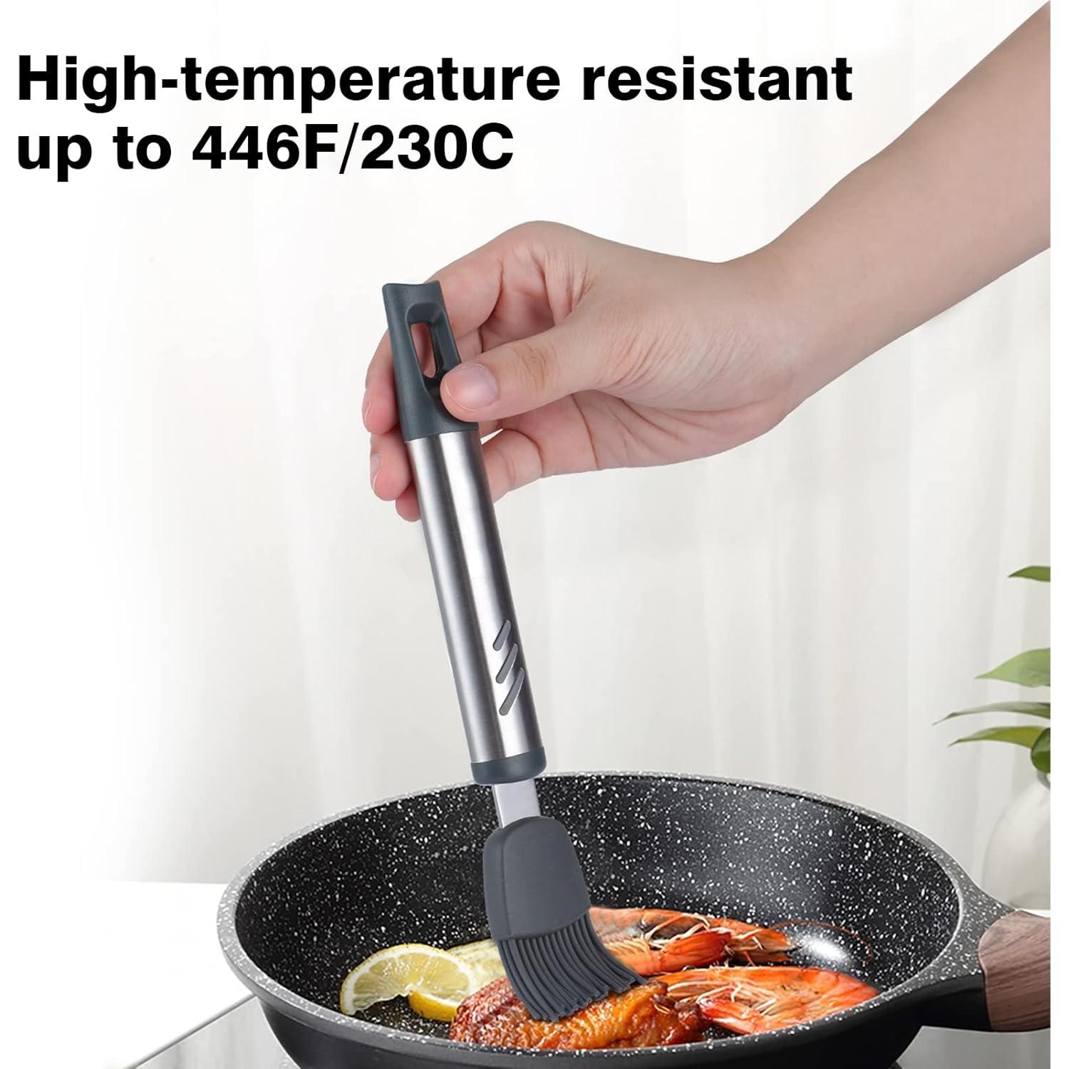 Brocha de Silicona Lebabo 19.5 cm Resistente al Calor