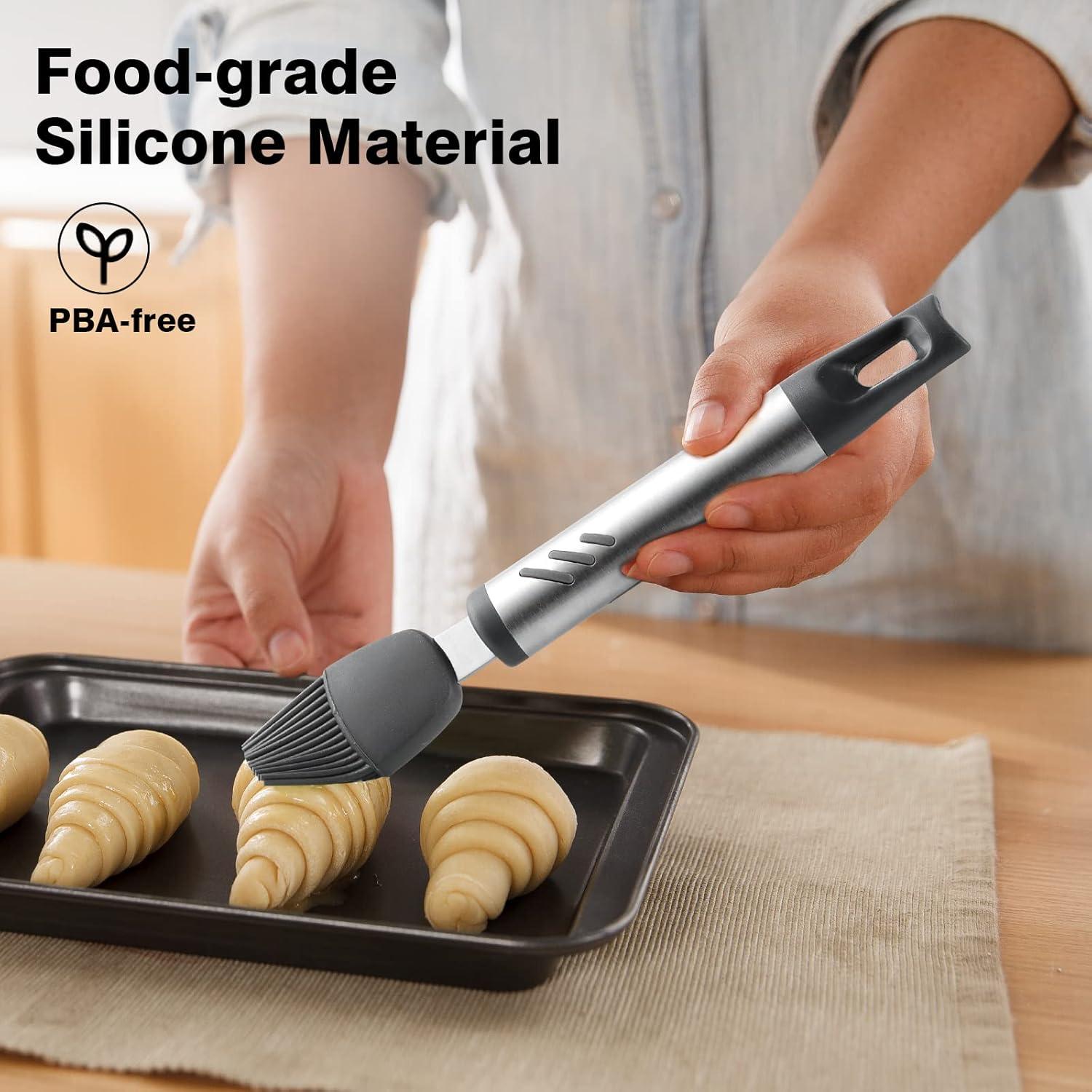 Brocha de Silicona Lebabo 19.5 cm Resistente al Calor