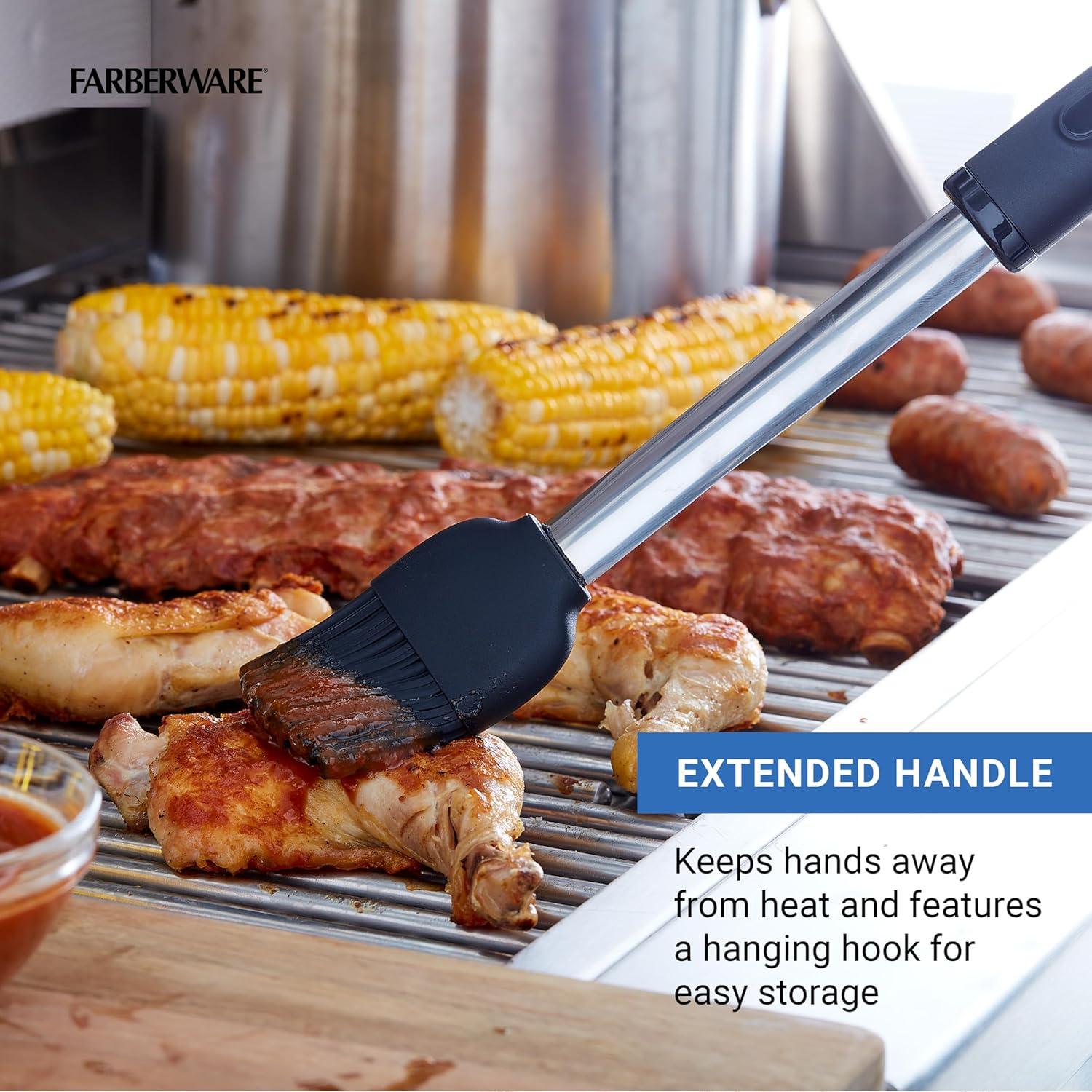 Brocha de Silicona para Basting BBQ Farberware 40.6 cm