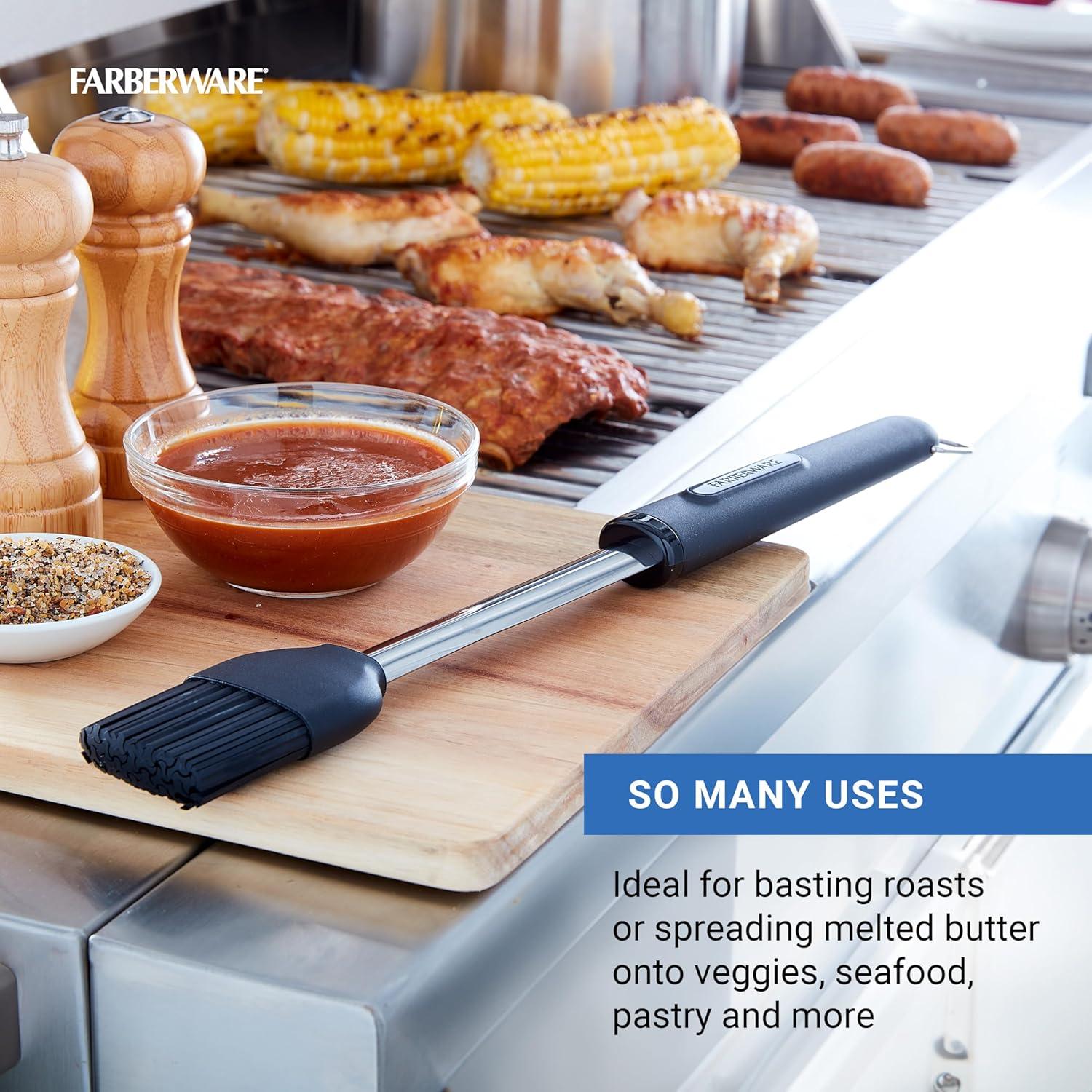 Brocha de Silicona para Basting BBQ Farberware 40.6 cm