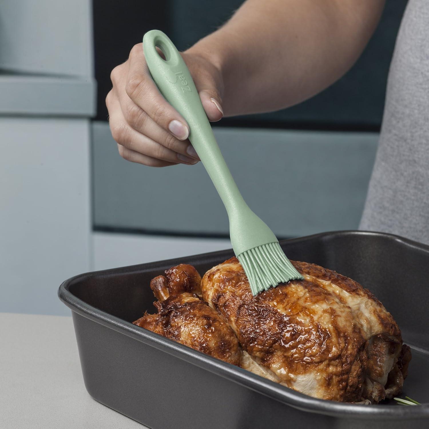 Brocha de Silicona Zeal para Pastelería 20 cm Verde Salvia