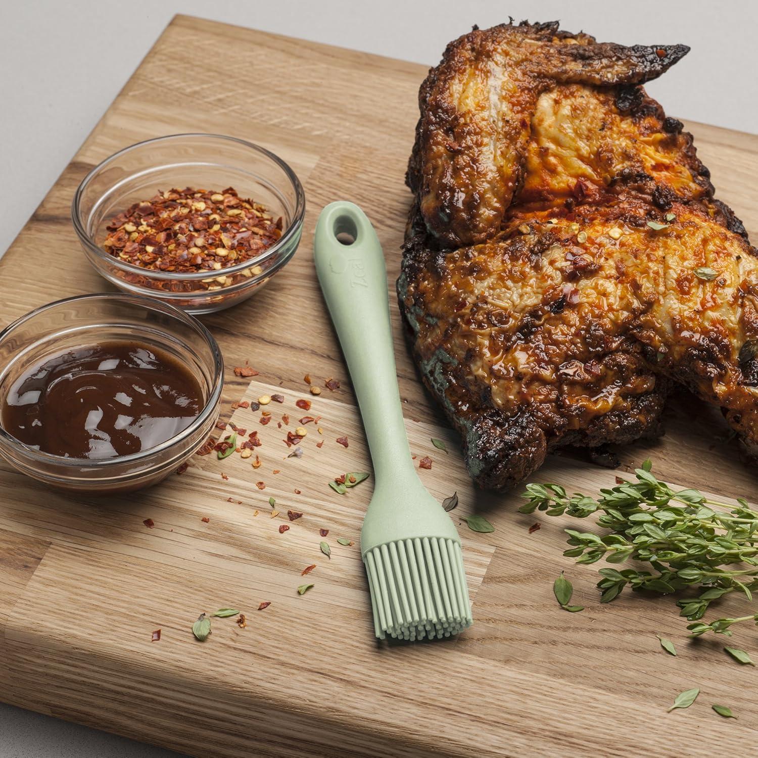 Brocha de Silicona Zeal para Pastelería 20 cm Verde Salvia