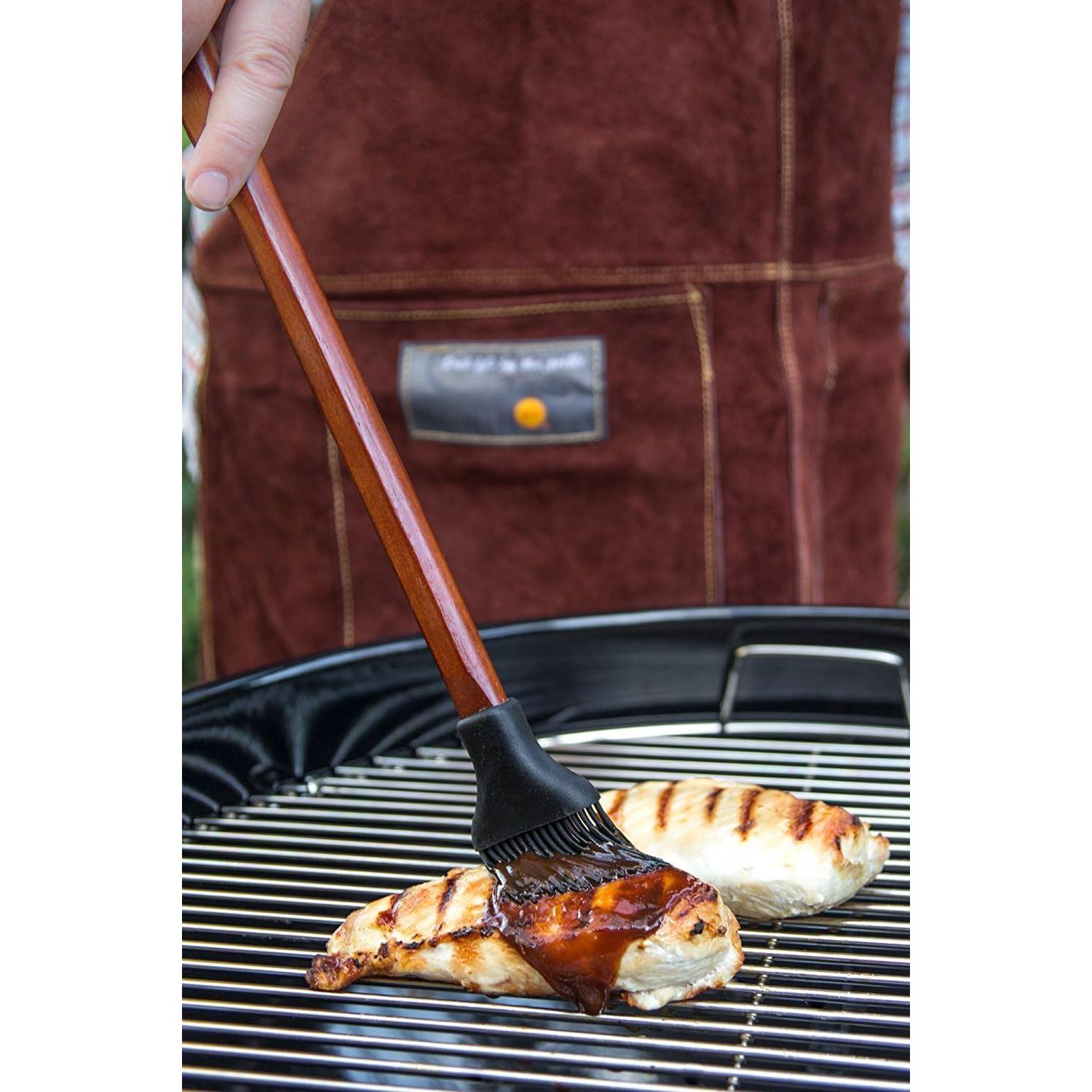 Brocha de Basting Outset QB48 con Mango de Palo de Rosa