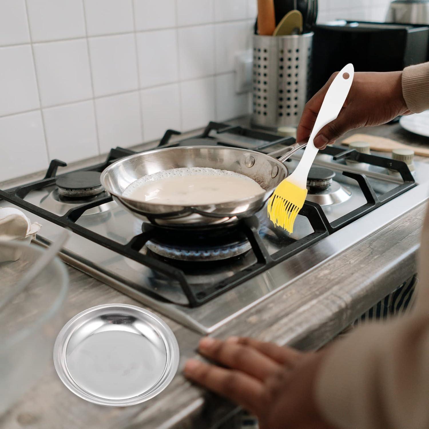 Brocha de Silicona para Aceite SHERCHPRY 9.5 cm Resistente al Calor