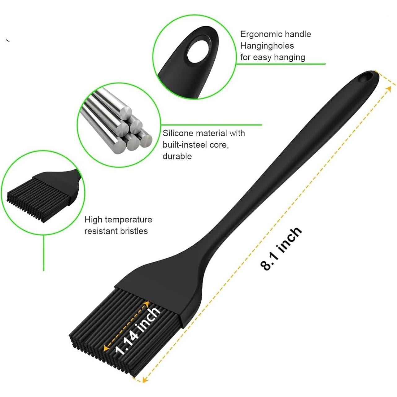 Brocha de Basting FXFSTEEL 39.37 cm con 2 Cabezas Repuesto