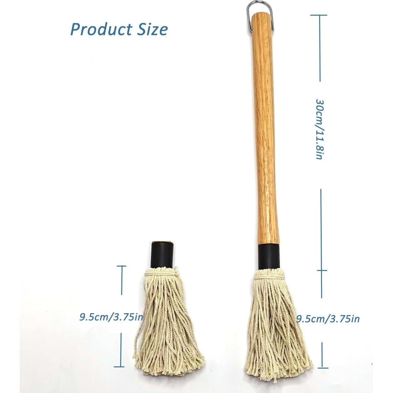 Brocha de Basting FXFSTEEL 39.37 cm con 2 Cabezas Repuesto