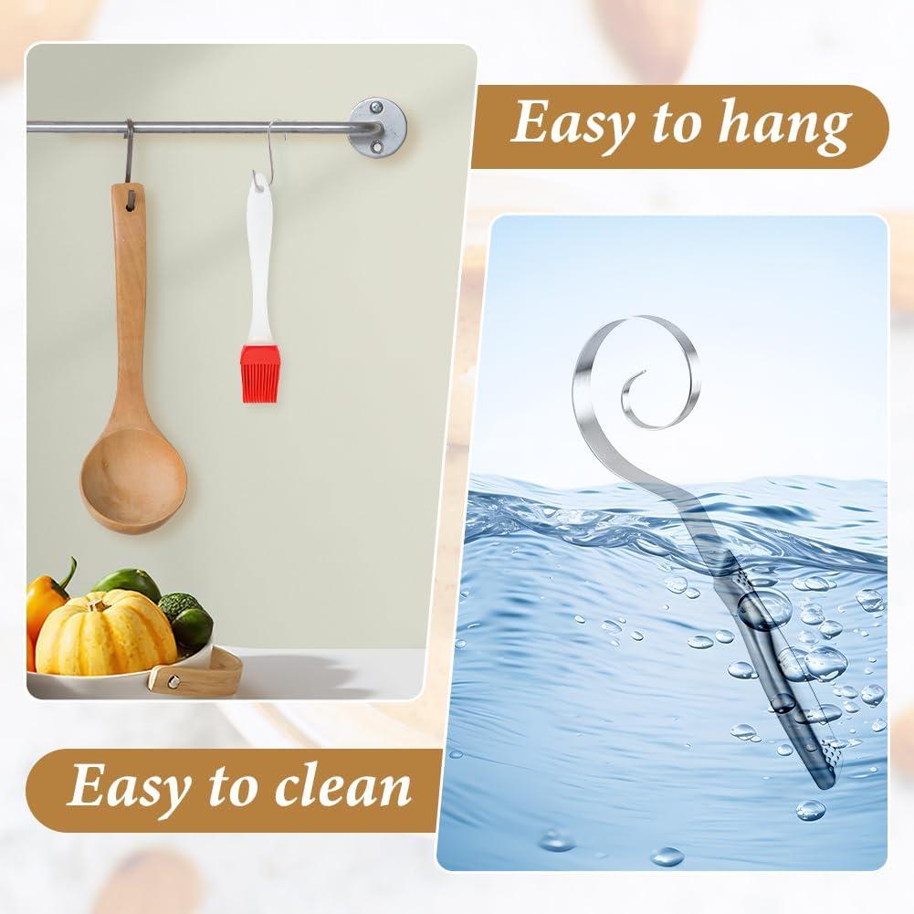 Batidor de Masa Acero Inoxidable LVOERTUIG 26x7.5cm + Brocha Silicona