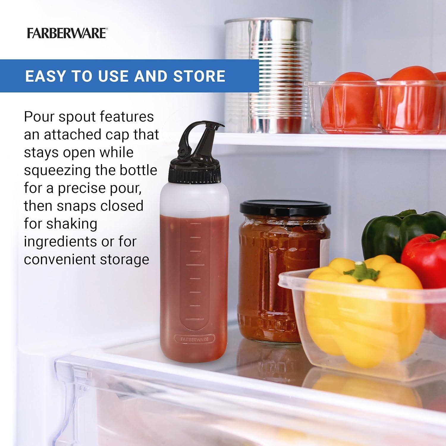 Juego de Brochas y Botellas Squeeze BBQ Farberware 20.32cm