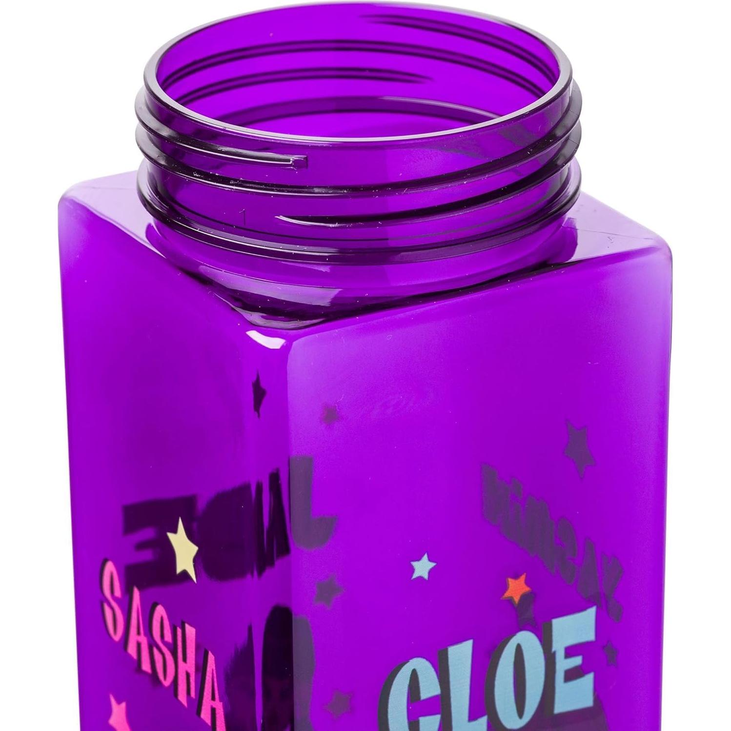 Botella de Agua Cuadrada Bratz Star Silver Buffalo 740 ml