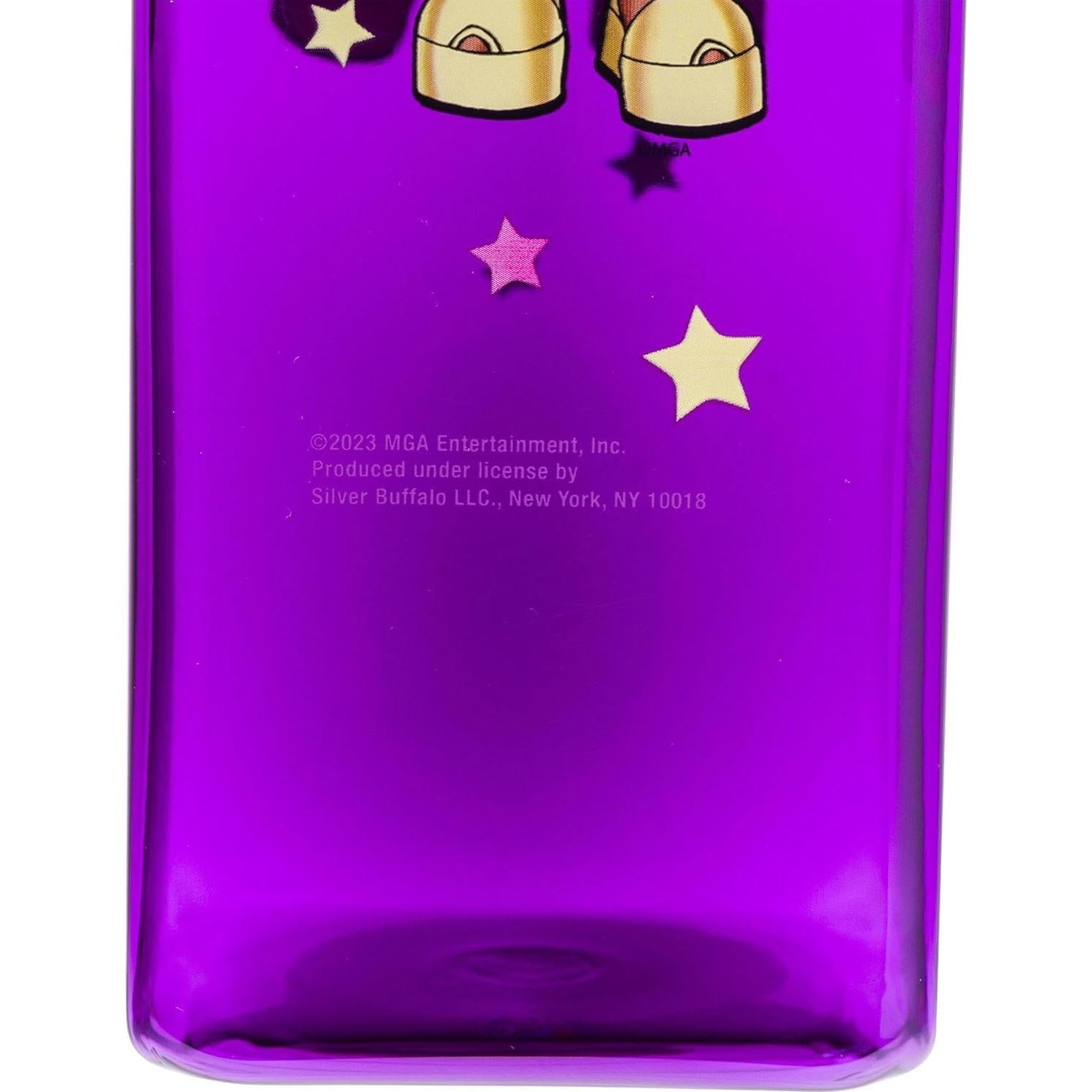 Botella de Agua Cuadrada Bratz Star Silver Buffalo 740 ml