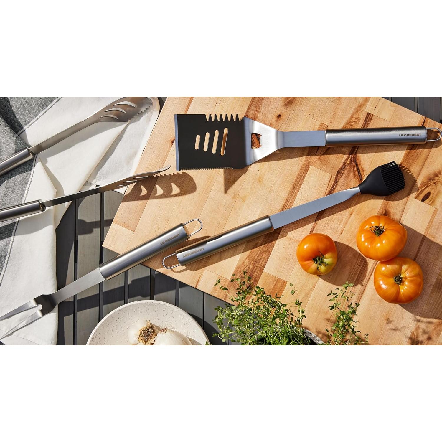 Brocha para Basting Le Creuset 43 cm Acero Inoxidable Silicona