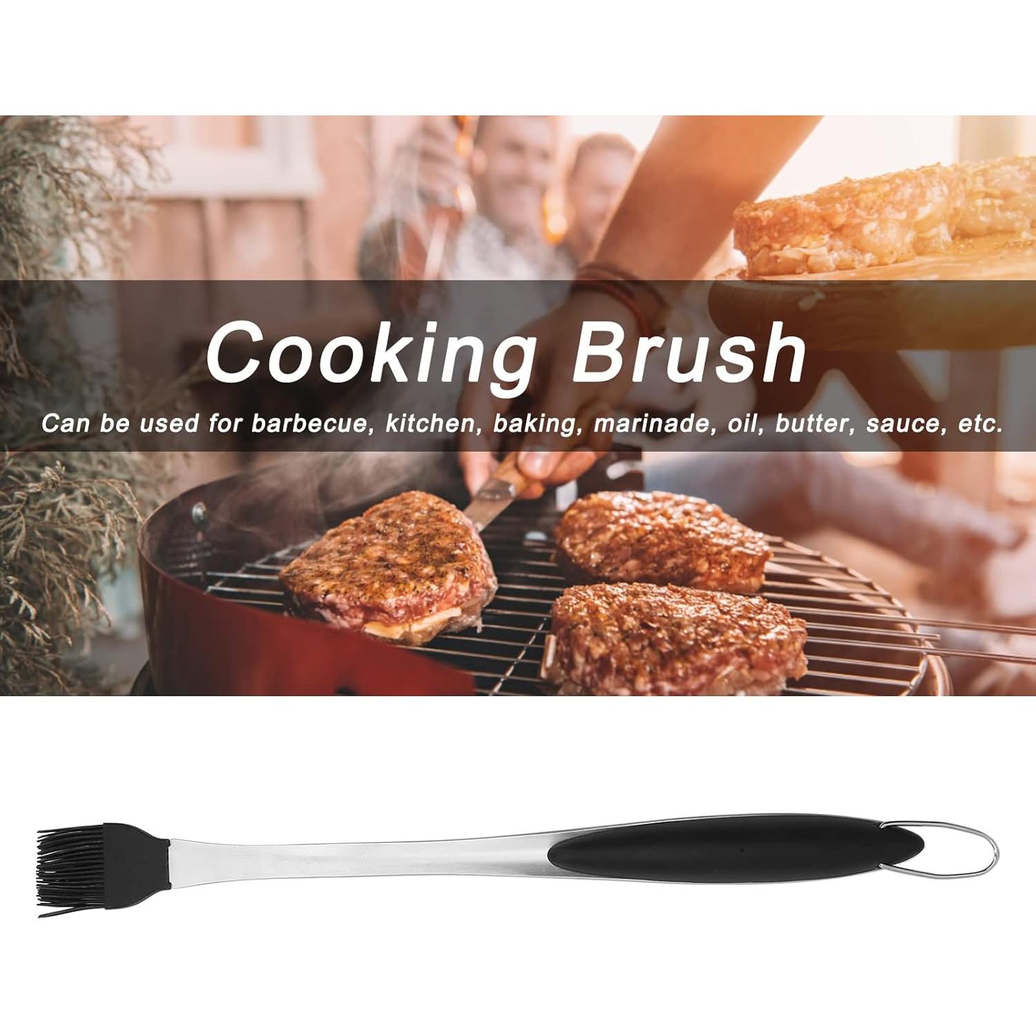 Brocha de Basting OUKENS 44.96 cm Acero Inoxidable Silicona