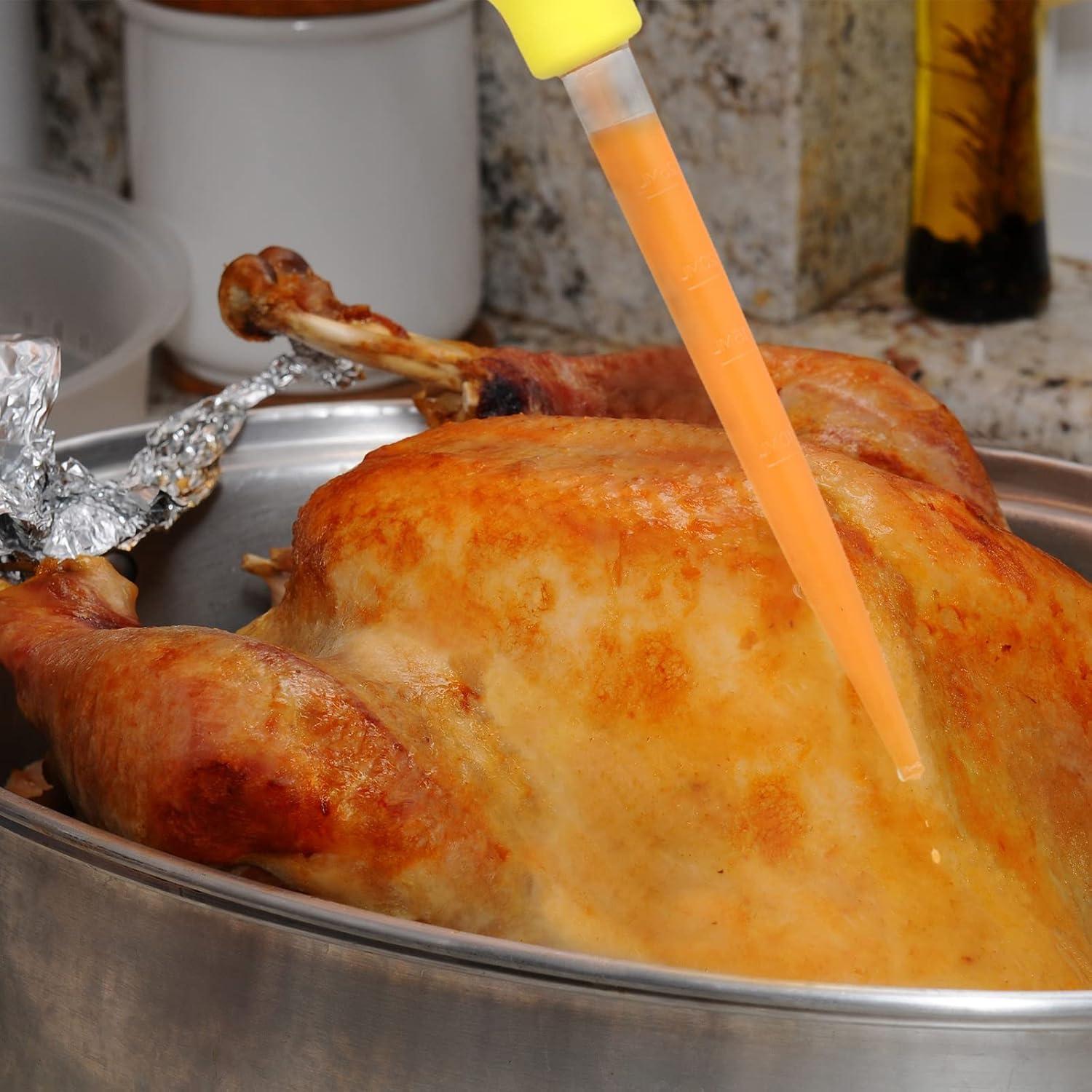 Set de Jeringas para Pavo Boao 7 Piezas con Brocha y Cepillos