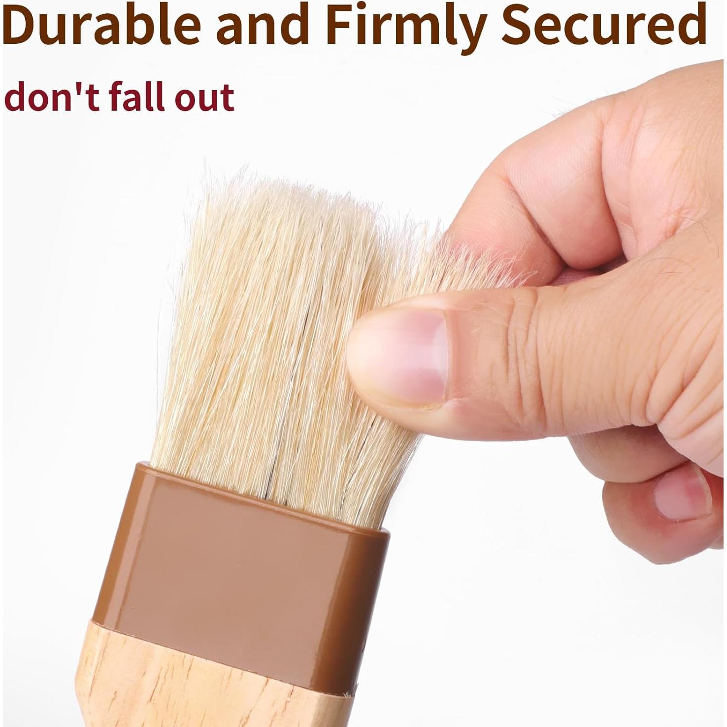 Set de 3 Brochas de Pastelería Yeestone - Cerdas Naturales