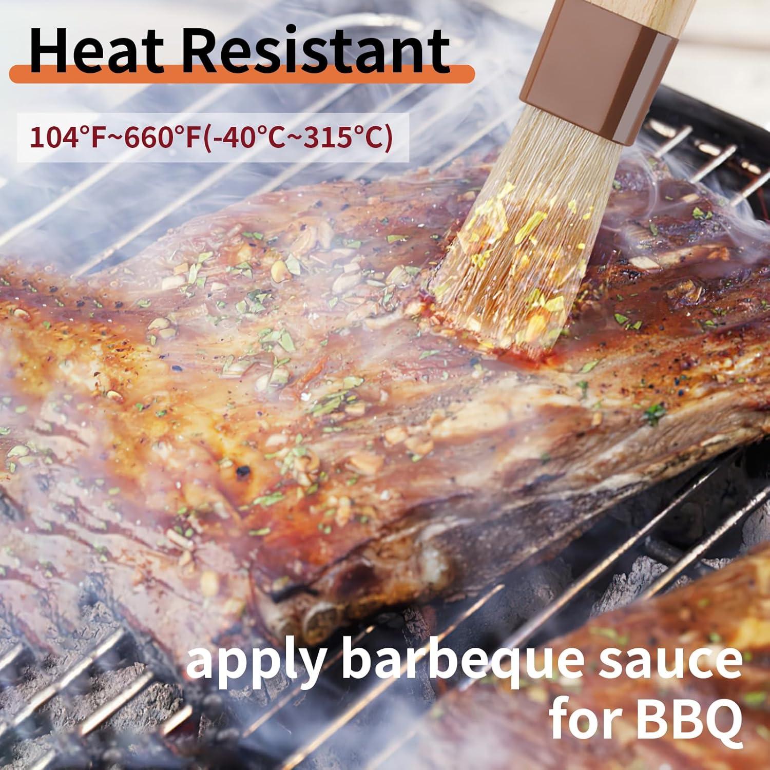 Set de 3 Brochas de Pastelería Yeestone - Cerdas Naturales