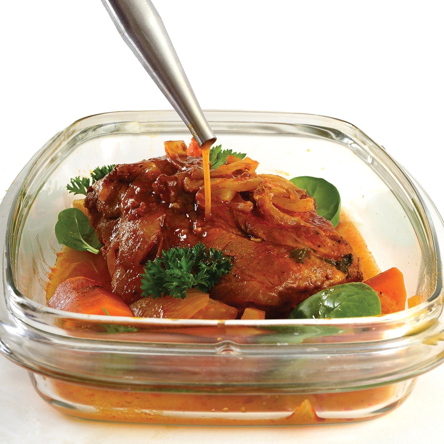 Baster Norpro Deluxe Acero Inoxidable 28cm con Aguja y Cepillo