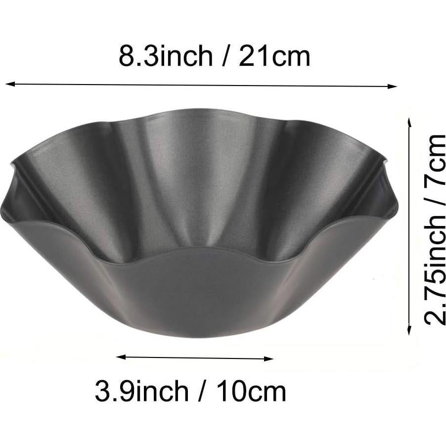 Juego de 6 Sartenes para Tortilla Abgream - Acero Antiadherente