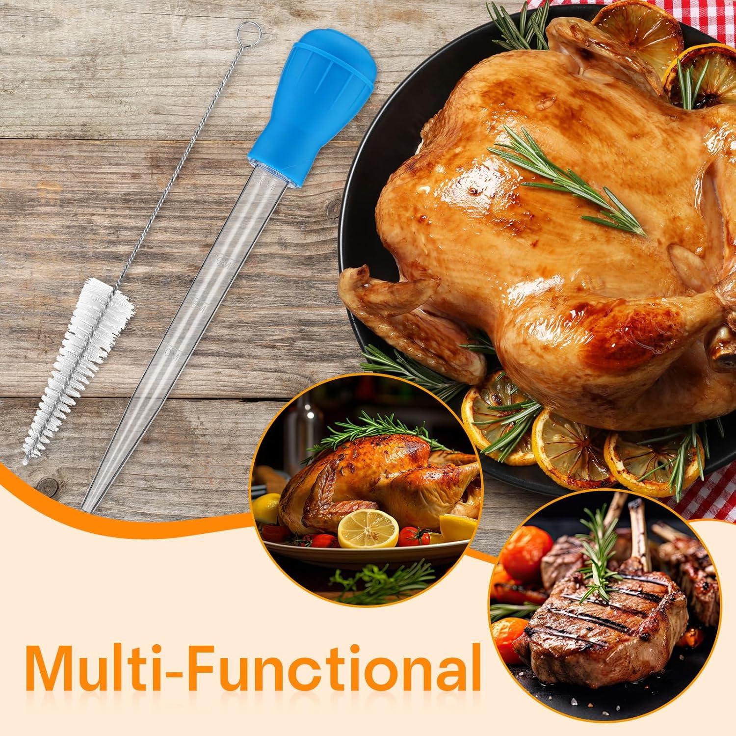 Conjunto de 14 Piezas Jeringa para Pavo Boao 28 cm Silicona