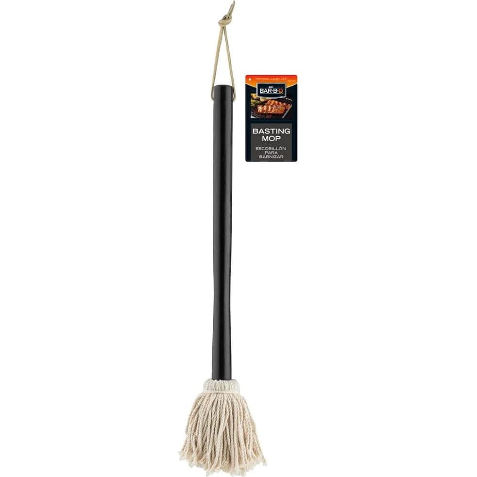 Brocha de Basting Mr. Bar-B-Q 02103Y Mango Largo Madera