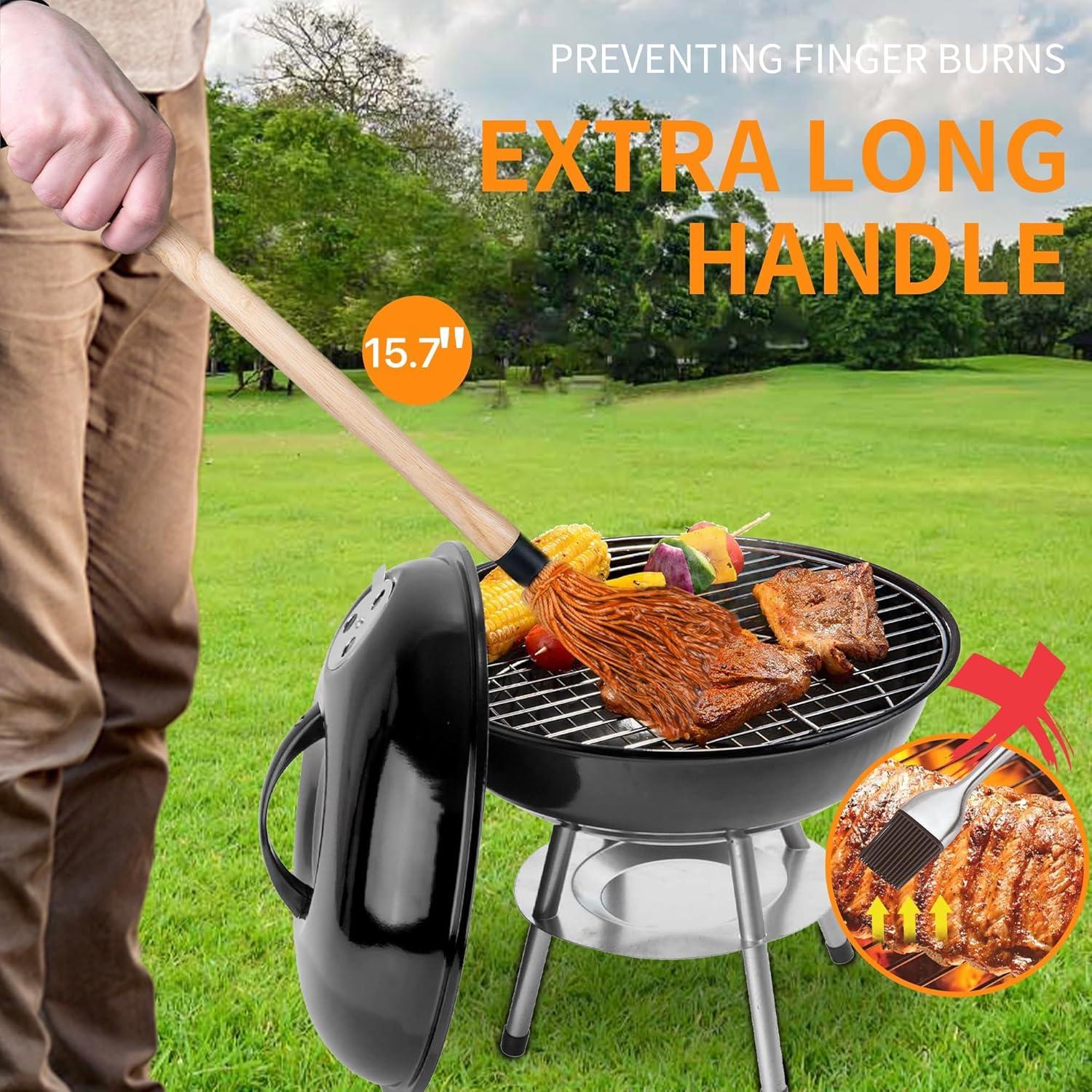 Juego de Brochas para BBQ ZQDFLME 11 Piezas Hierro Fundido