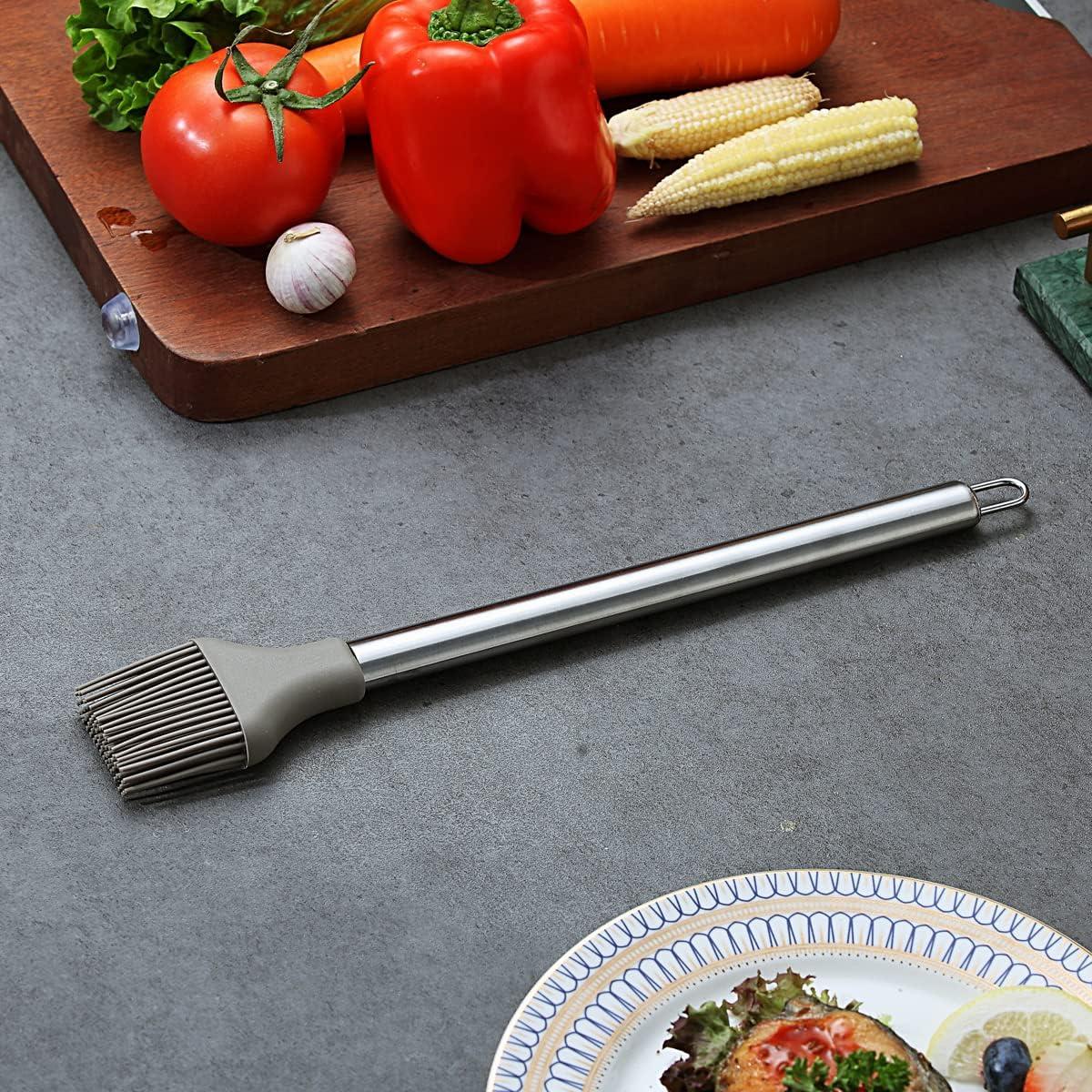 Brocha de Basting Berglander de Silicona y Acero Inoxidable