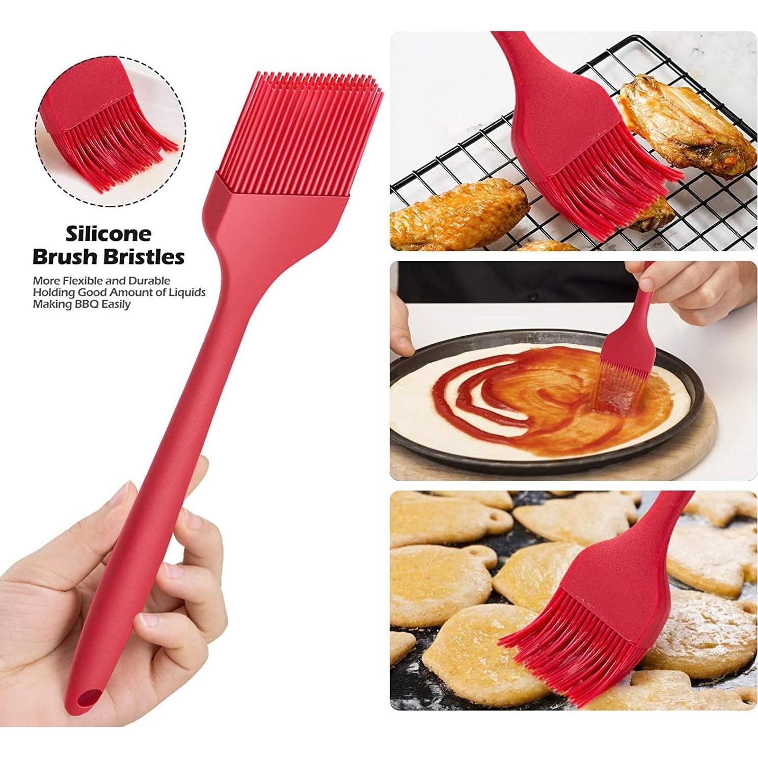 Brochas de Silicona 10" Silcony - Set de 3 Resistentes al Calor