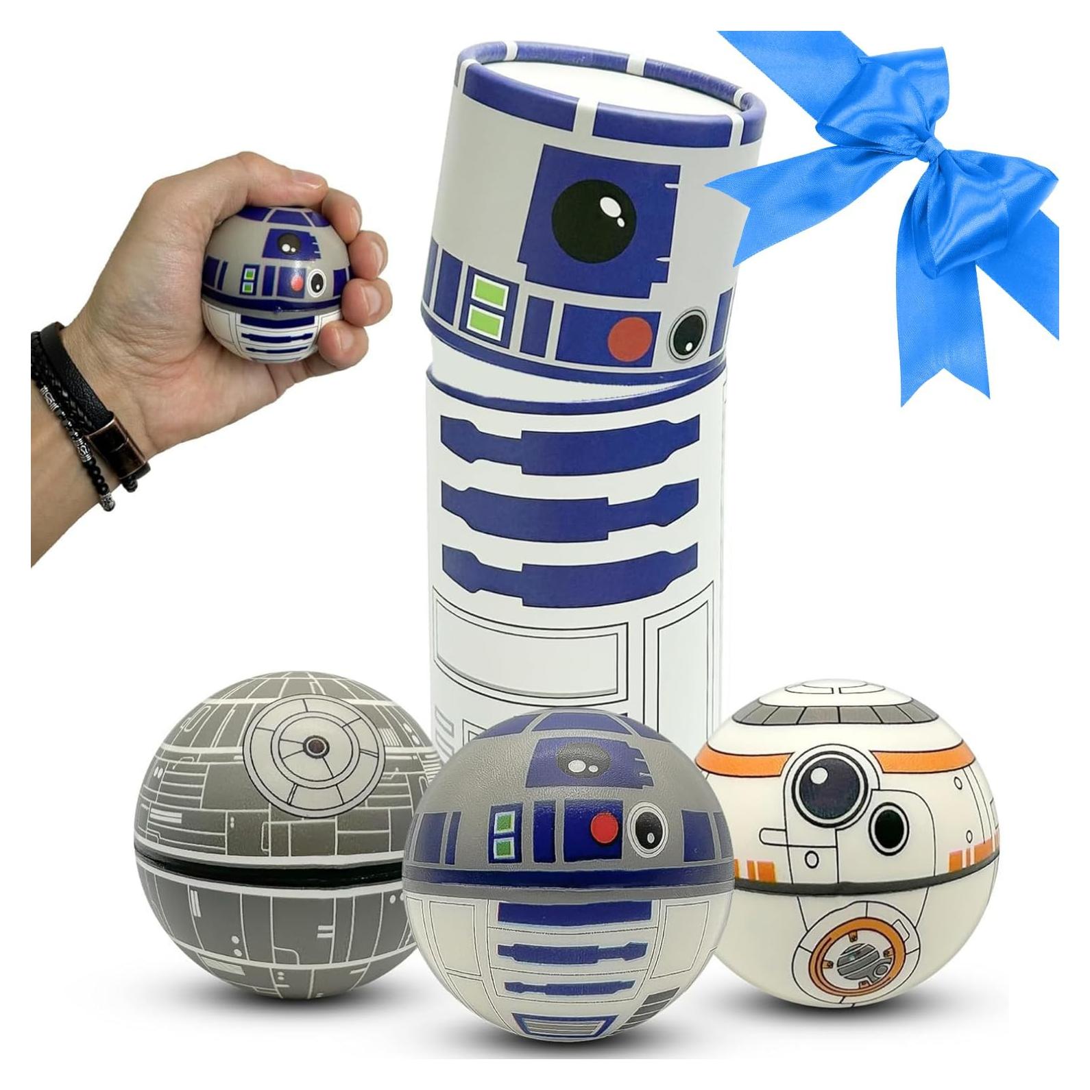 Juego de Pelotas Antiestrés NINOSTAR - 3 Pelotas Creativas