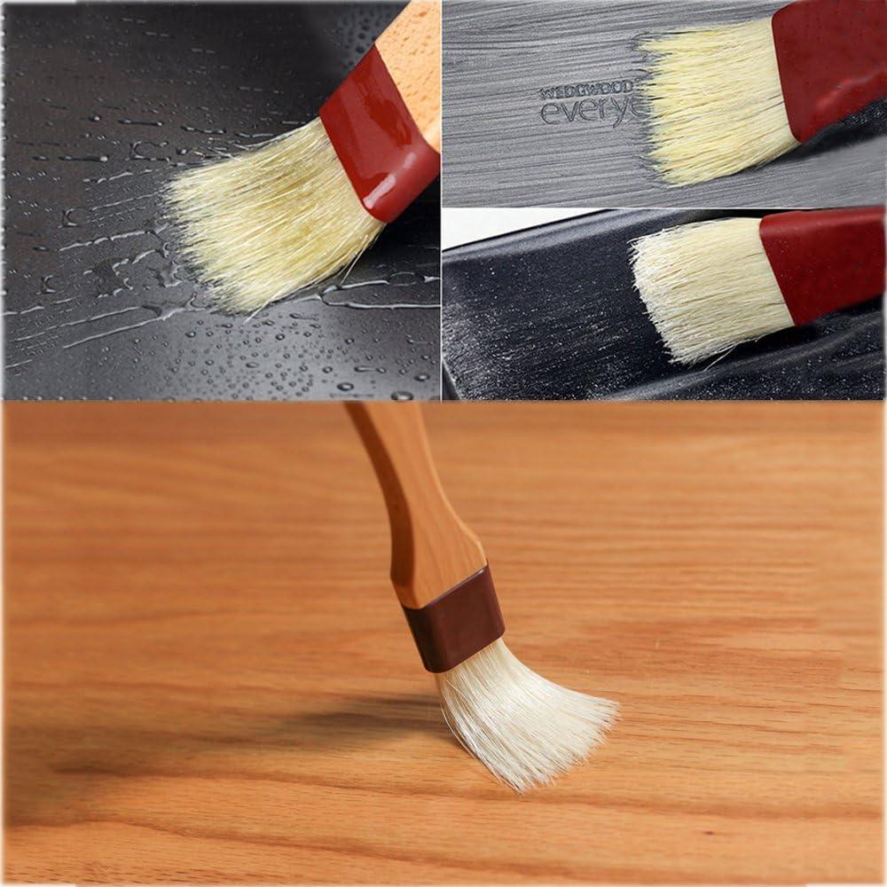 Brocha de Pastelería MSART de Madera de Haya 20 cm