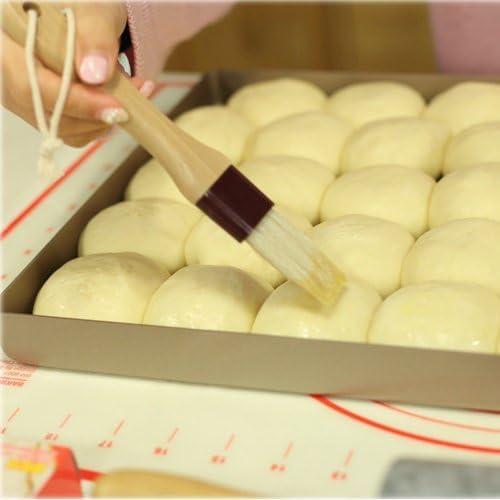 Brocha de Pastelería MSART de Madera de Haya 20 cm