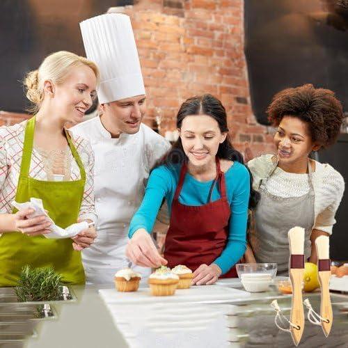 Brocha de Pastelería MSART de Madera de Haya 20 cm