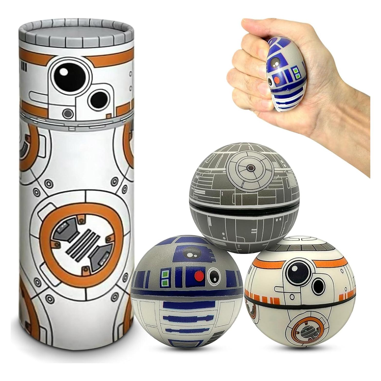 Conjunto de Pelotas Antiestrés NINOSTAR - 3 Esferas Coloridas